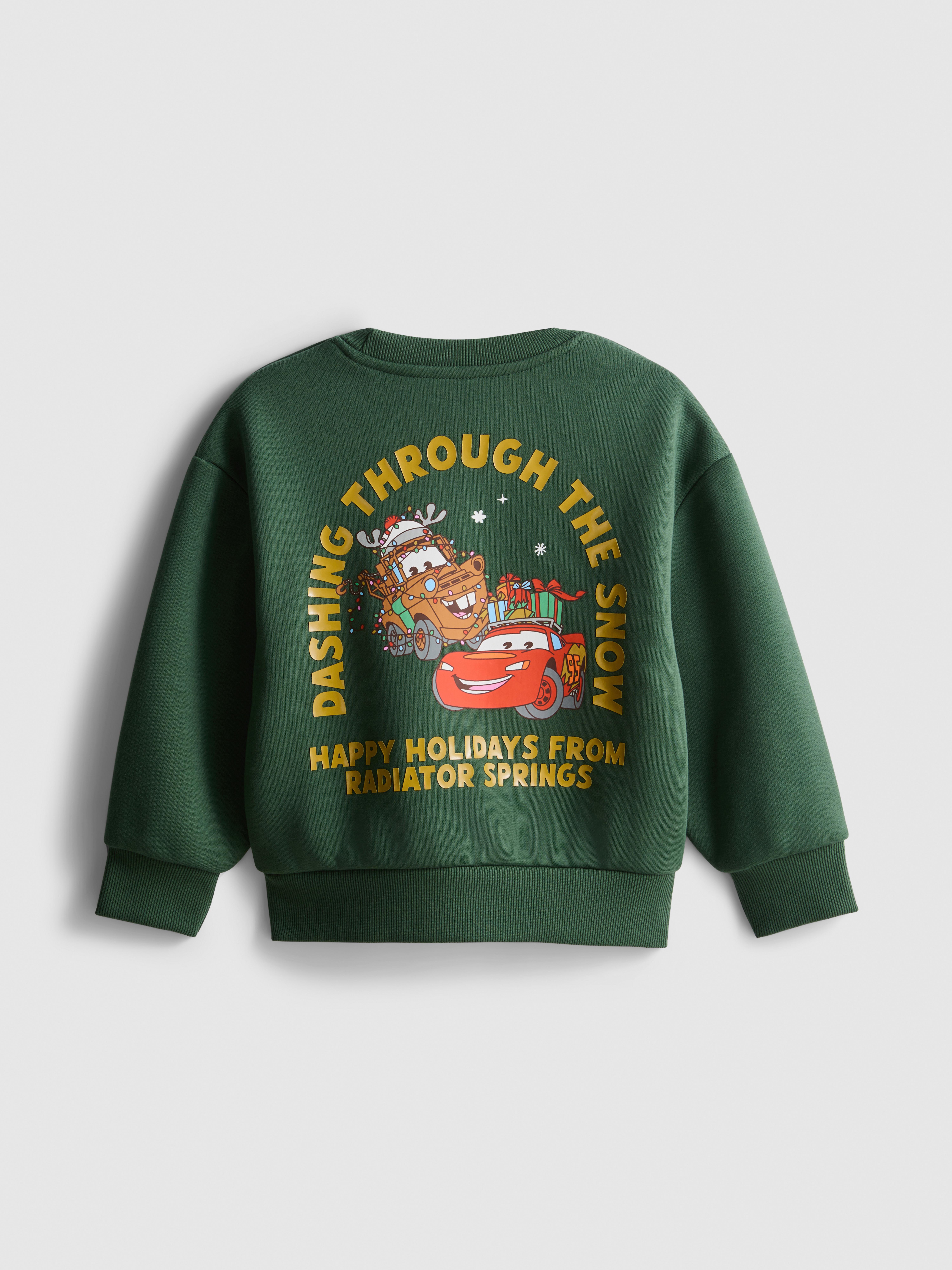 1-9yrs | Disney Pixar’s Cars Christmas Sweatshirt