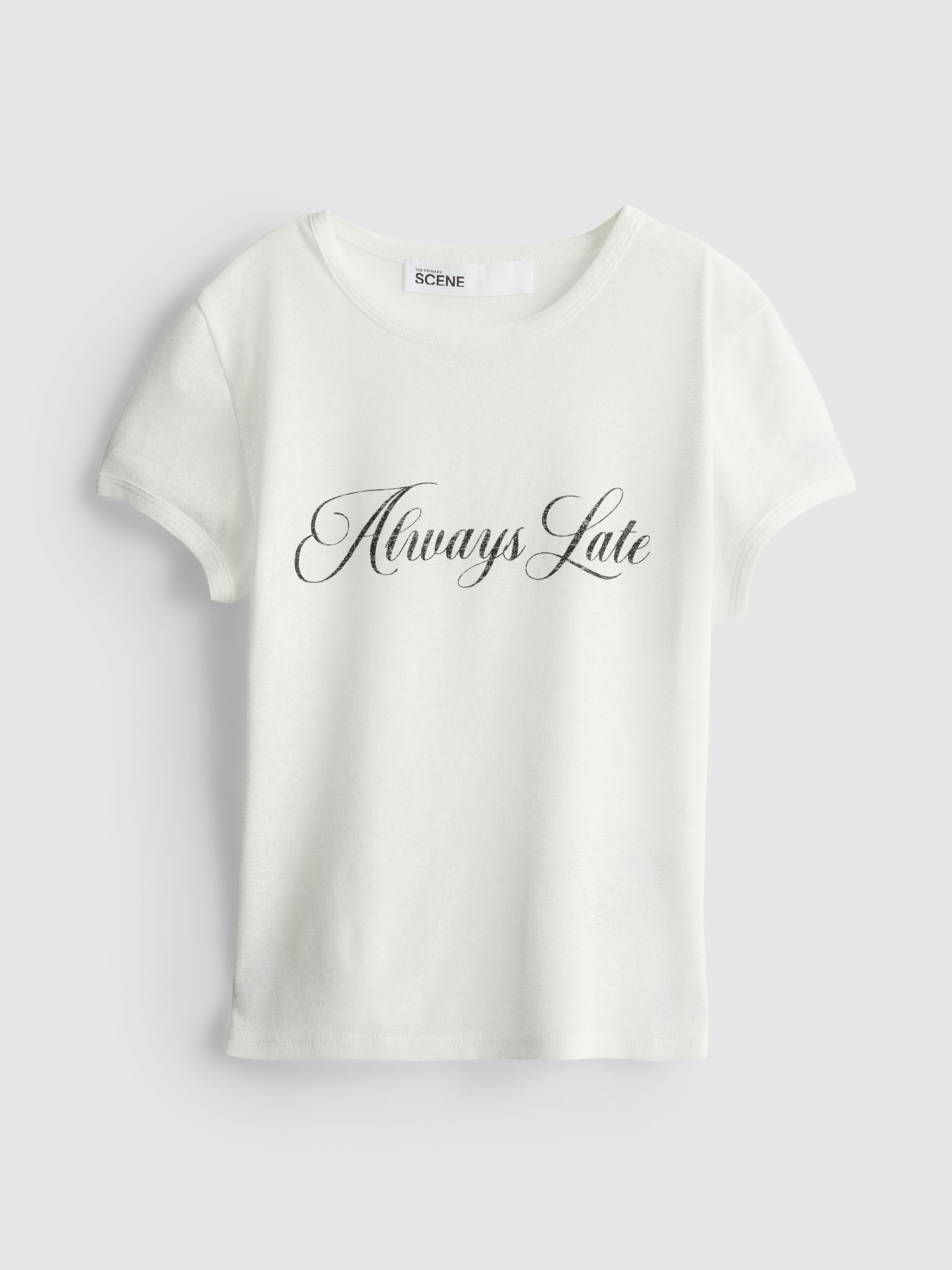The Primark Scene | Sheer Mesh Printed Baby Tee