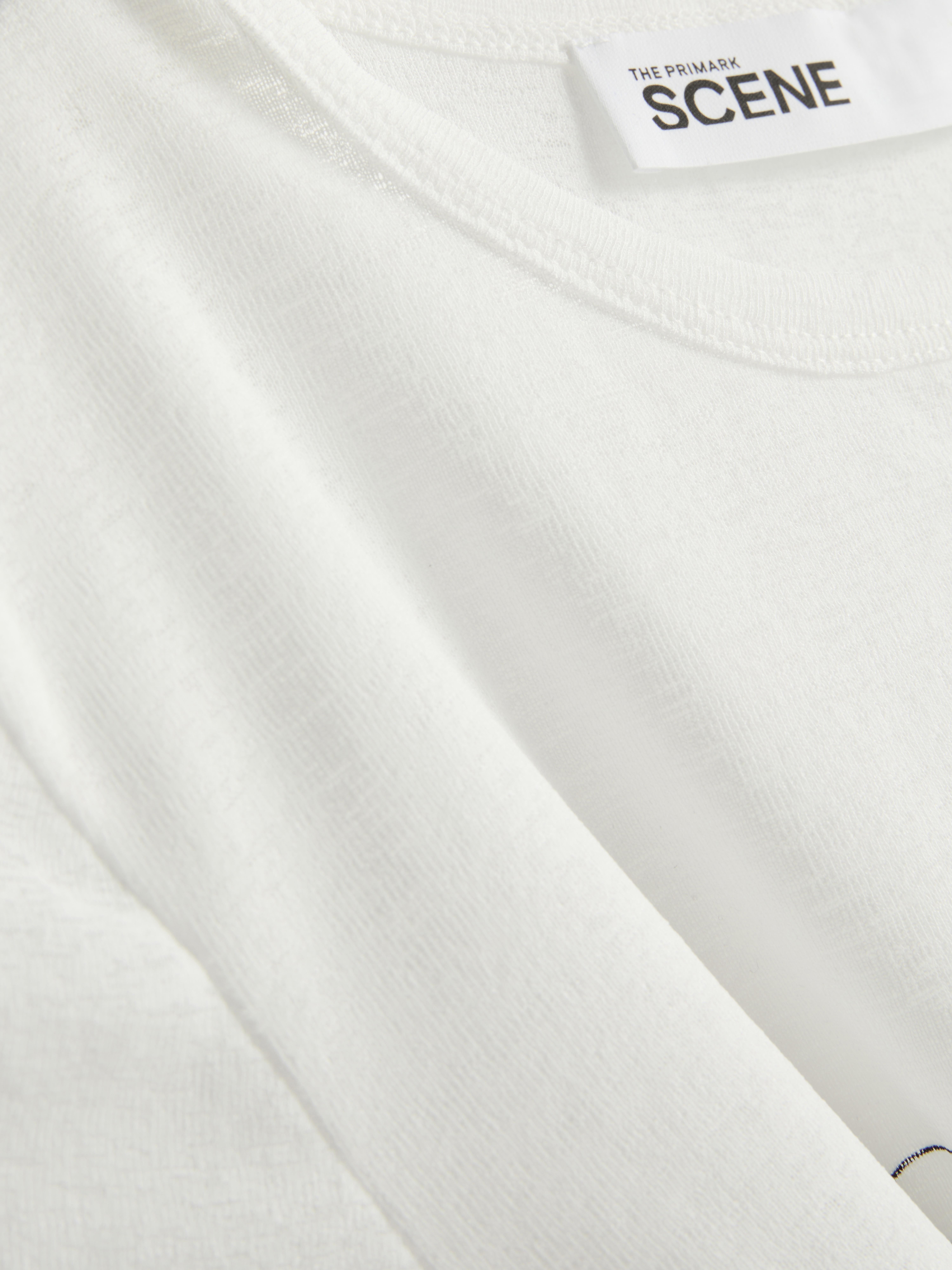 The Primark Scene | Sheer Mesh Printed Baby Tee