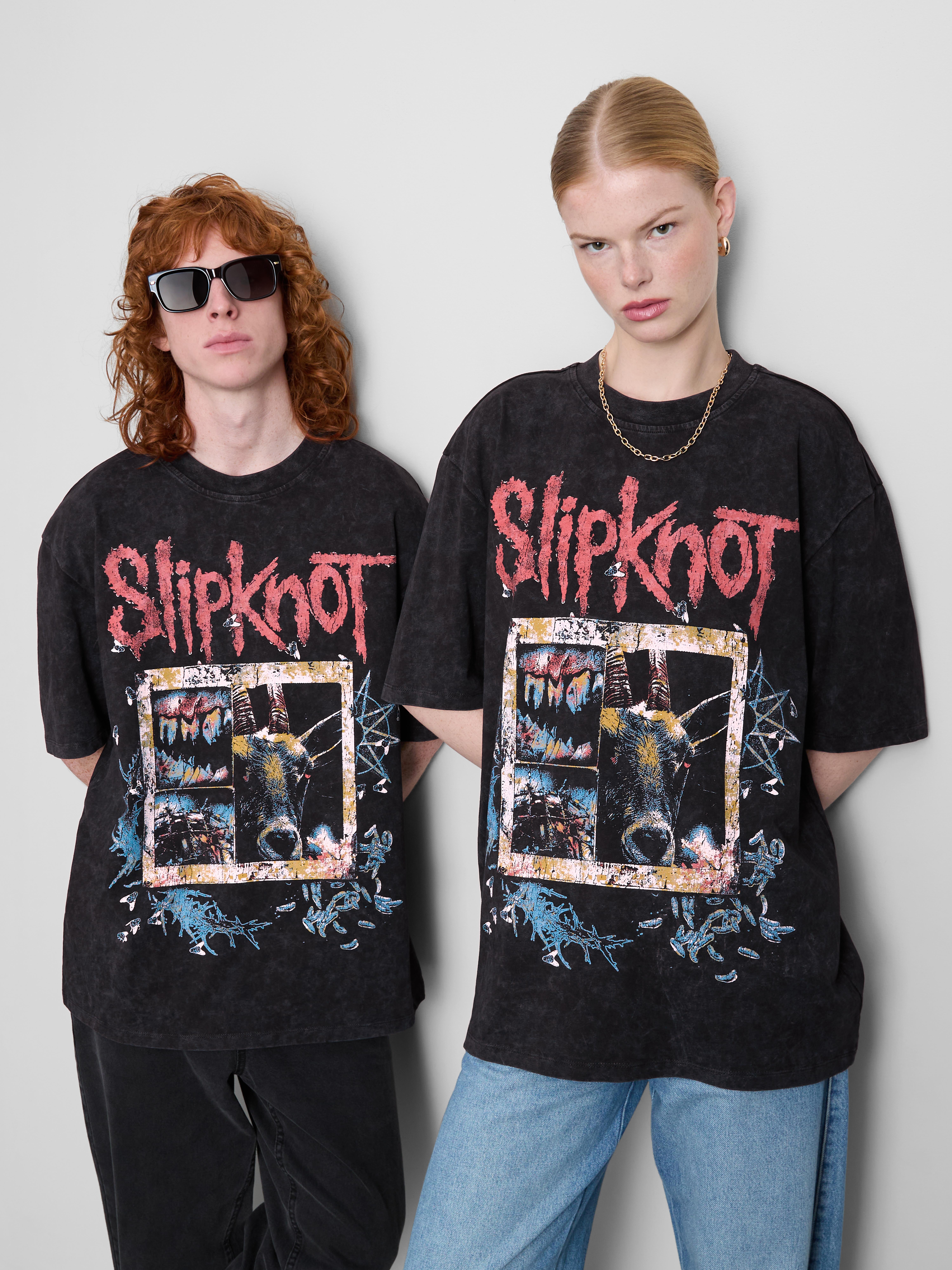 Slipknot Pure Cotton Graphic Band T-Shirt