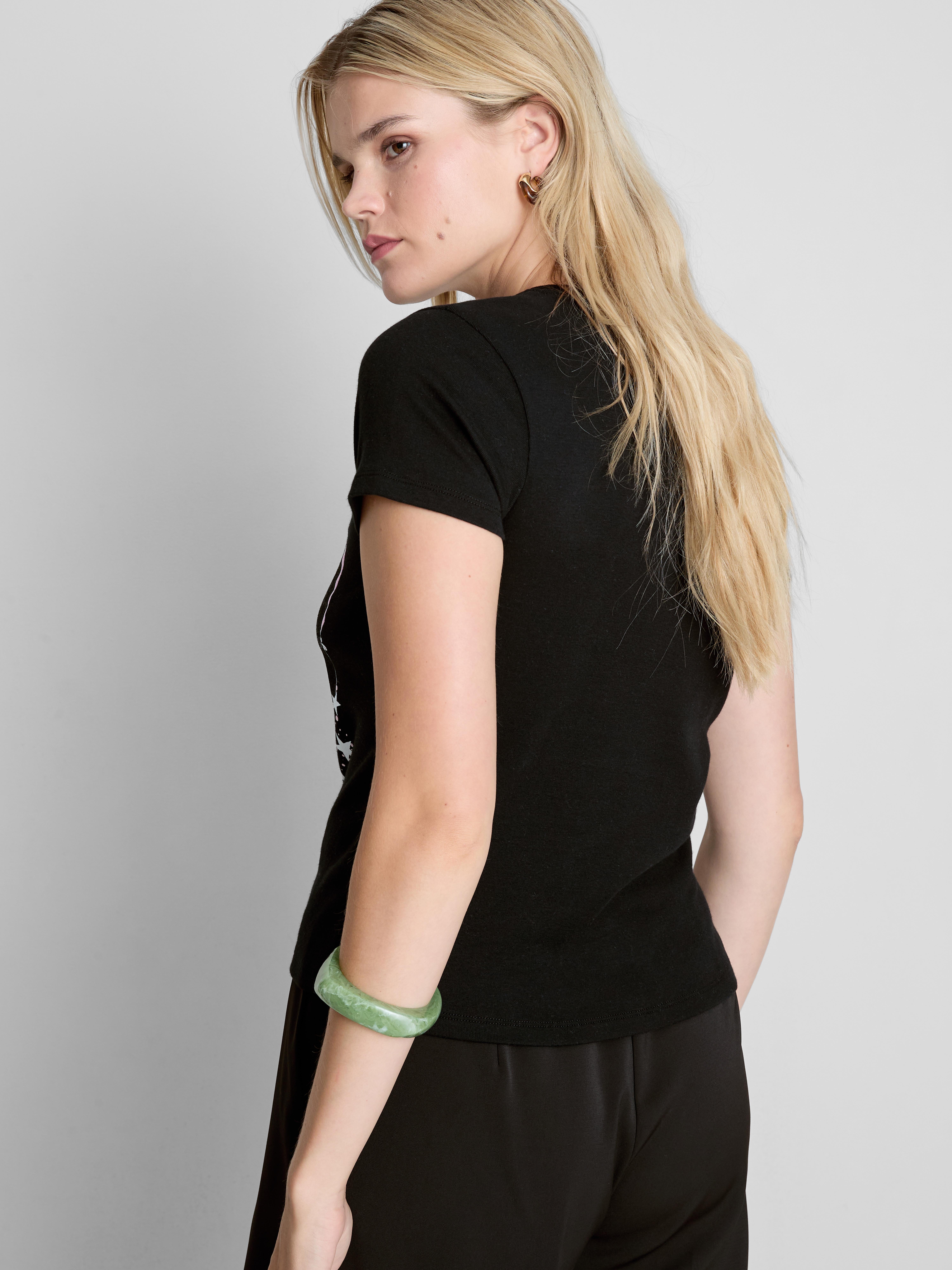 Puur katoenen baby-T-shirt met print December 10