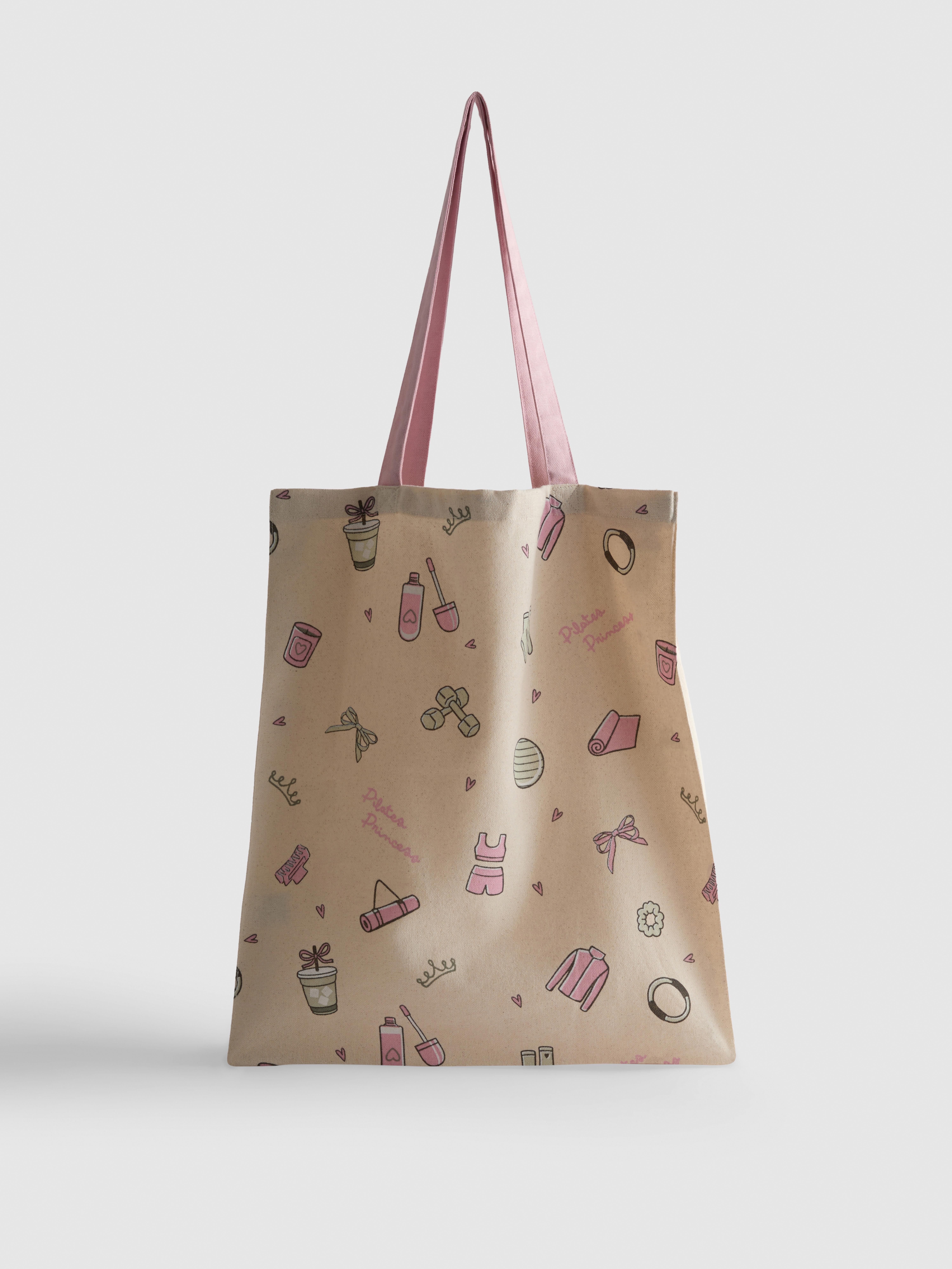 Pilates Princess Graphic Shopper