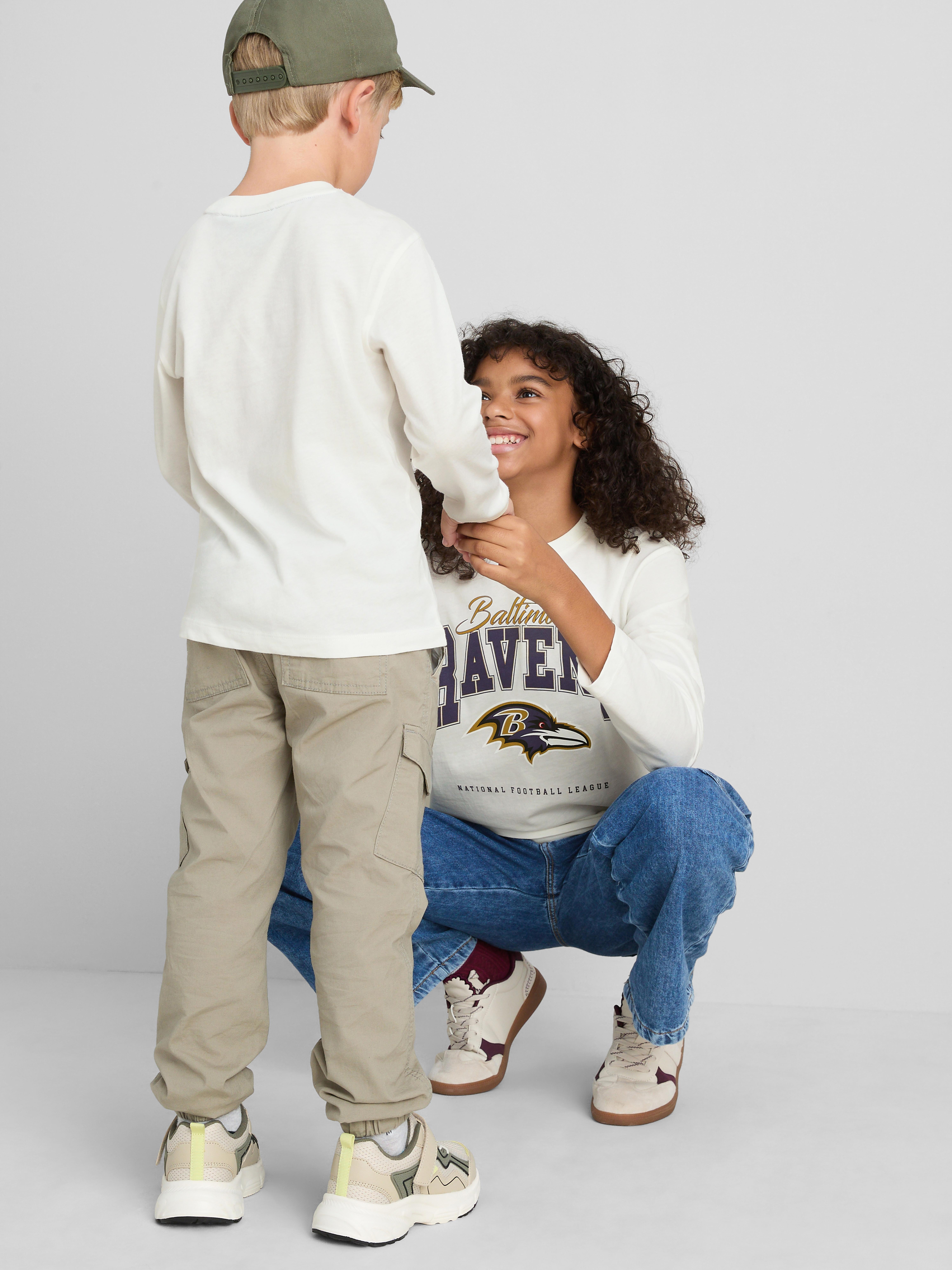1-14yrs | NFL Baltimore Ravens Long-Sleeve T-Shirt