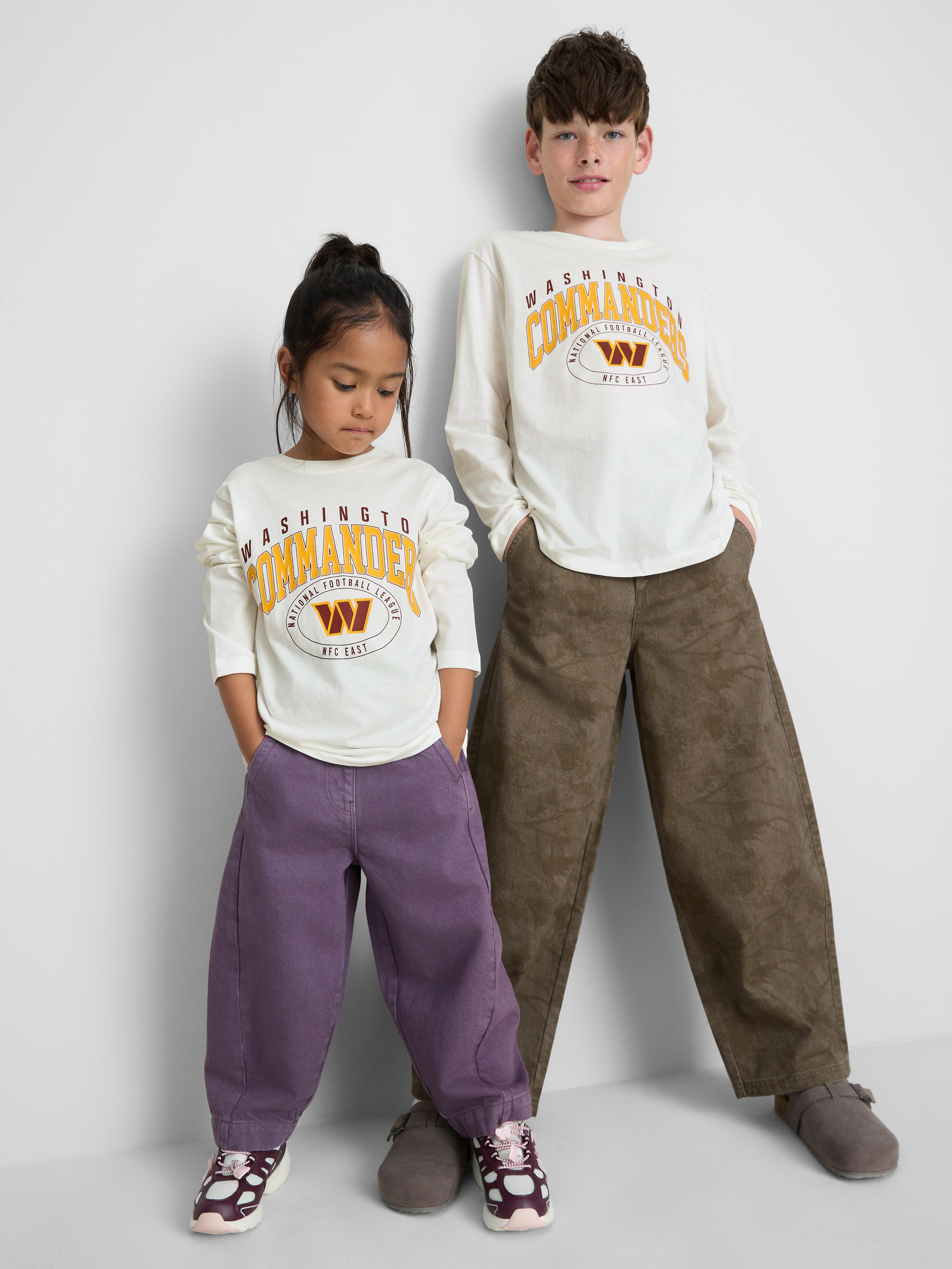 1-14yrs | NFL Washington Commanders Long-Sleeve T-Shirt