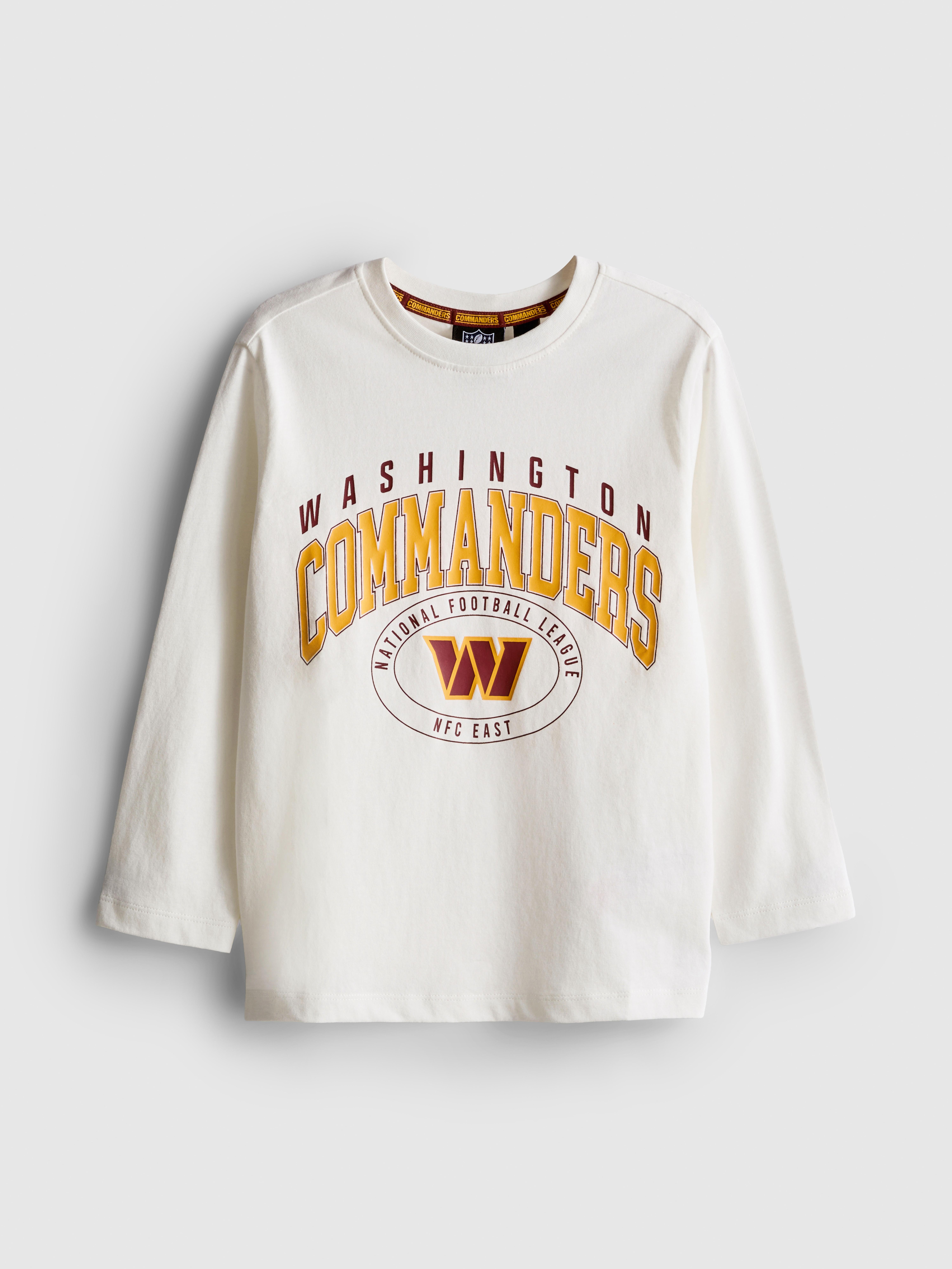 1-14yrs | NFL Washington Commanders Long-Sleeve T-Shirt