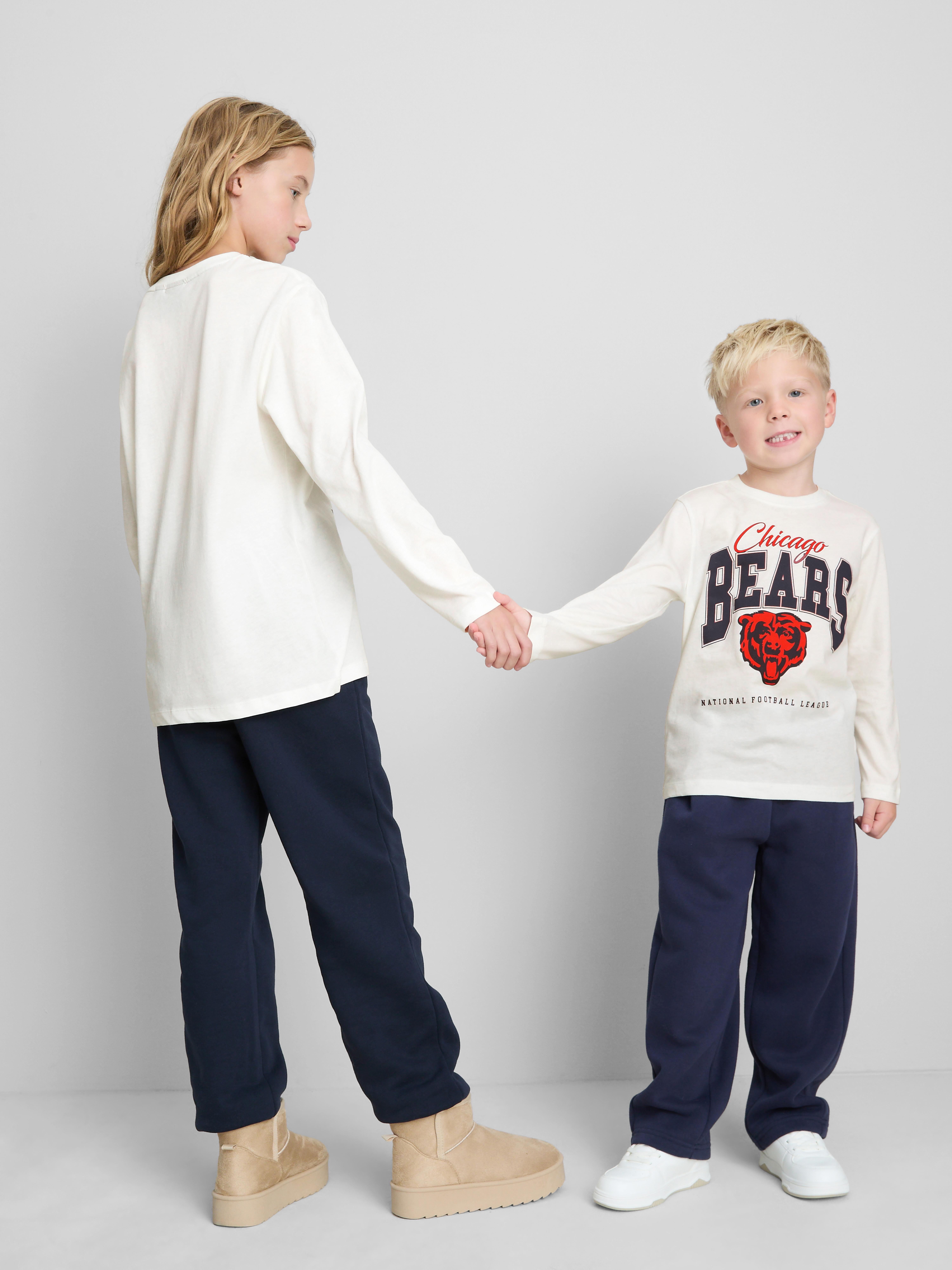 1-14yrs | NFL Chicago Bears Long Sleeve T-Shirt