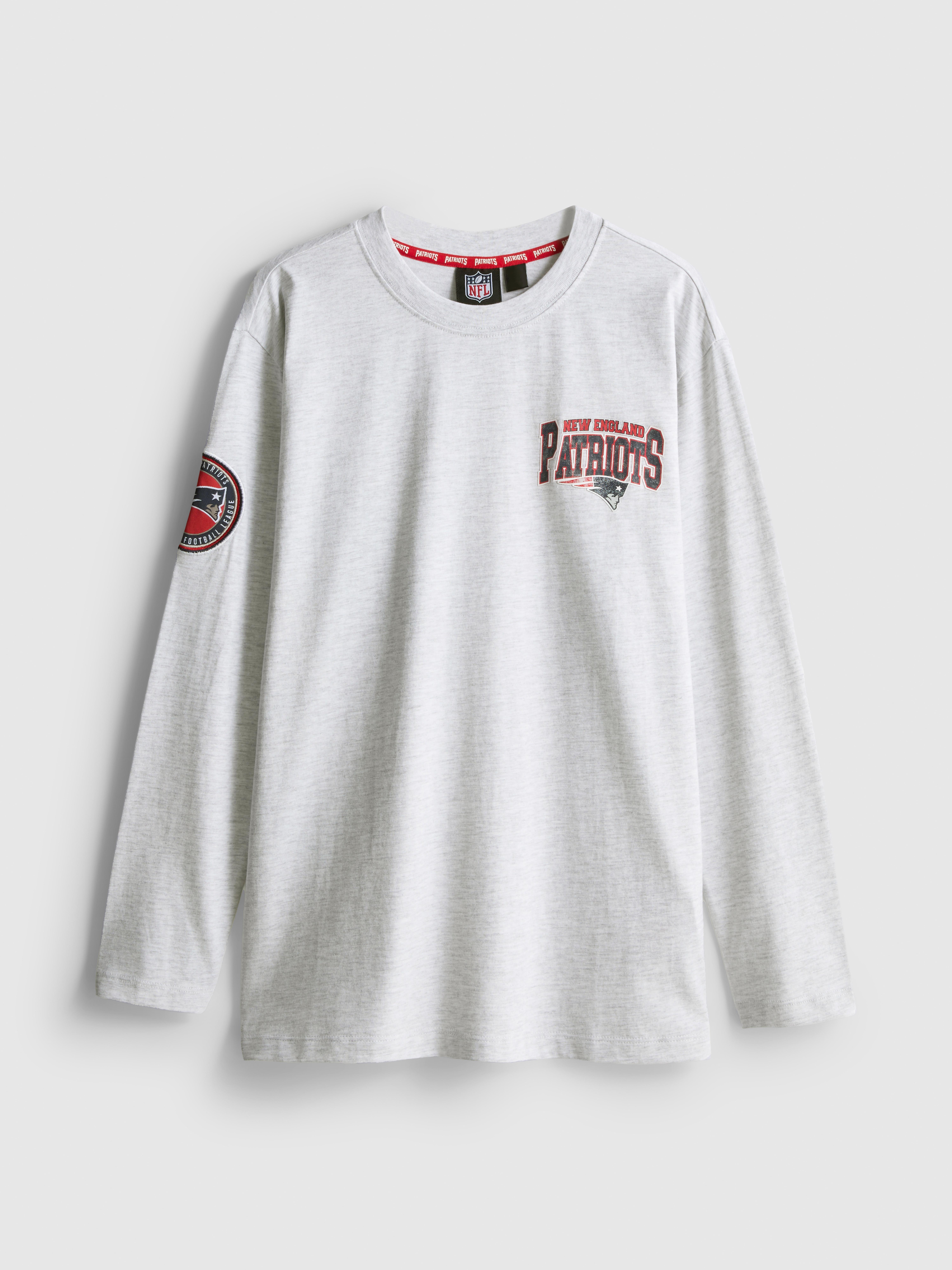 1-14yrs | NFL New England Patriots Long Sleeve T-Shirt