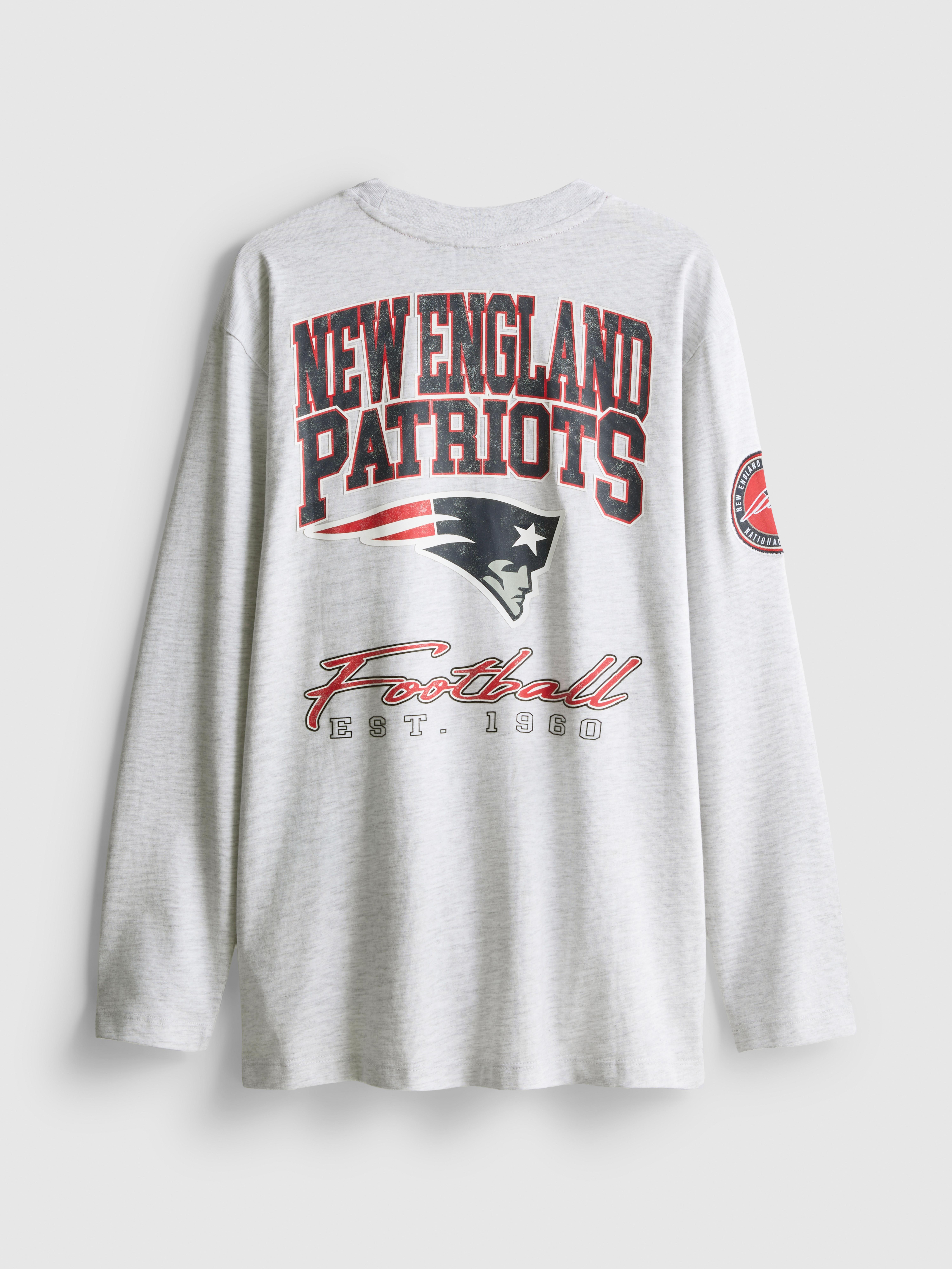 1-14yrs | NFL New England Patriots Long Sleeve T-Shirt
