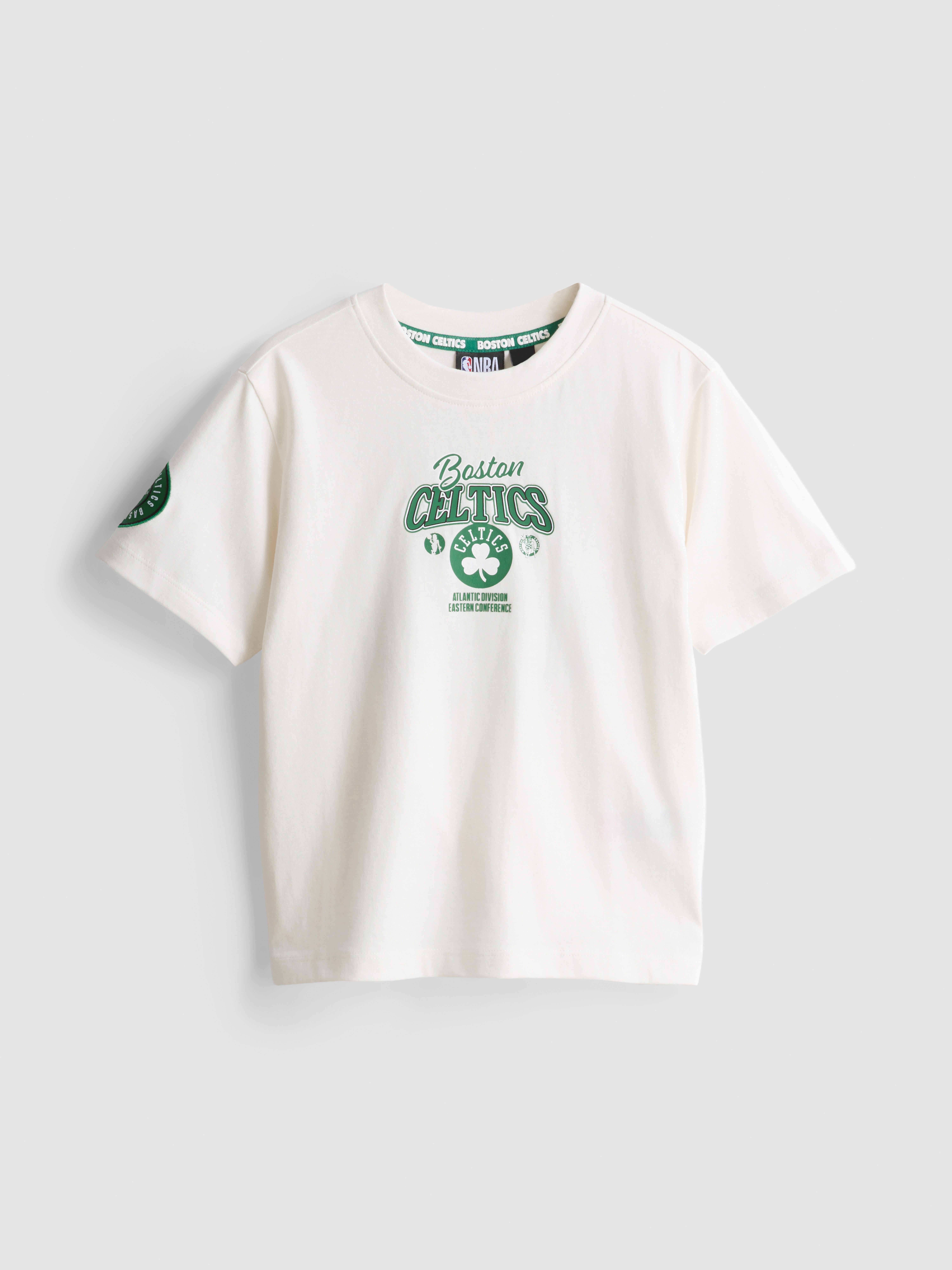 1-14yrs | NBA Boston Celtics Pure Cotton T-Shirt