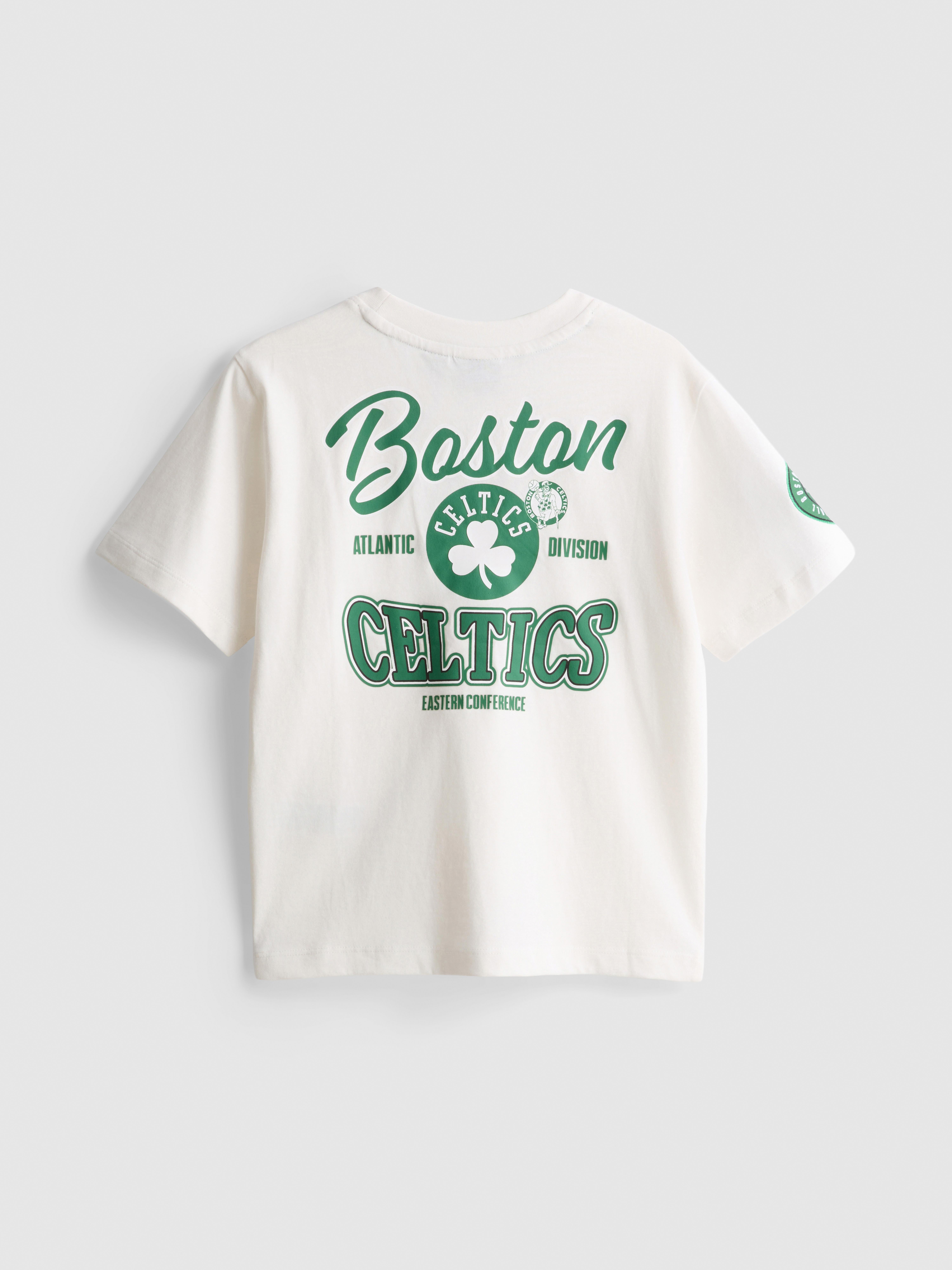1-14yrs | NBA Boston Celtics Pure Cotton T-Shirt