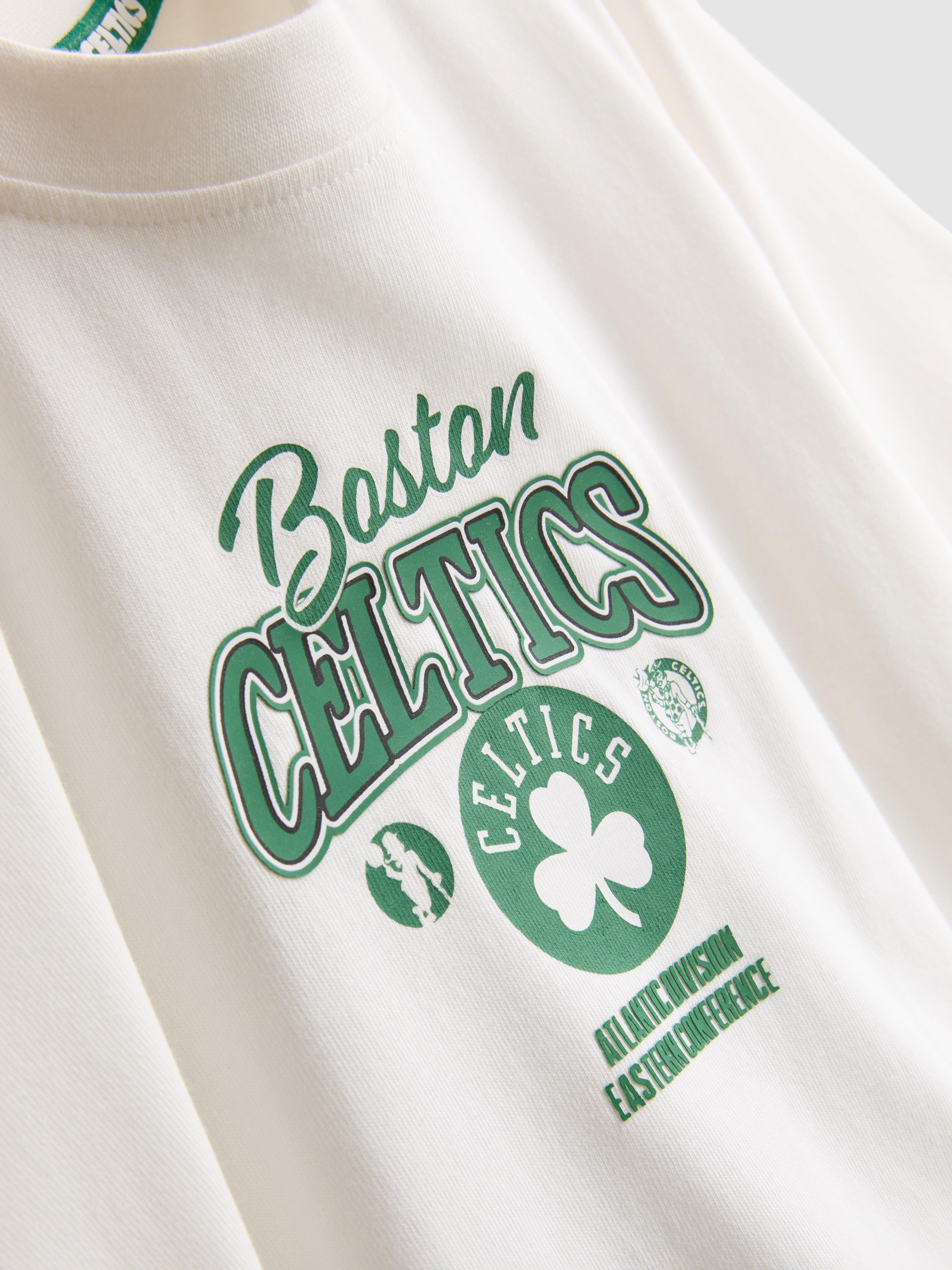 1-14yrs | NBA Boston Celtics Pure Cotton T-Shirt