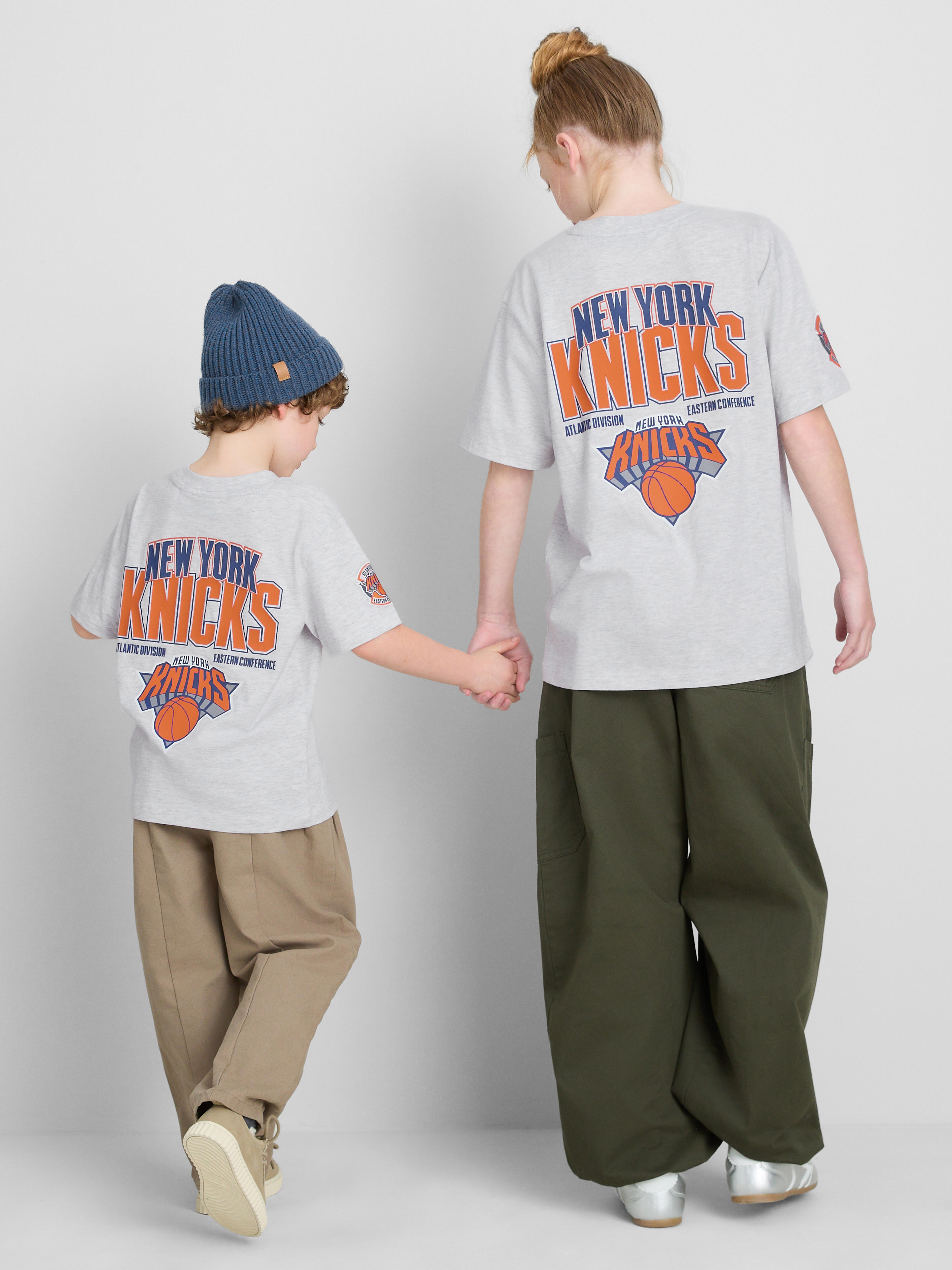 1-14yrs | NBA New York Knicks Cotton-Rich T-Shirt