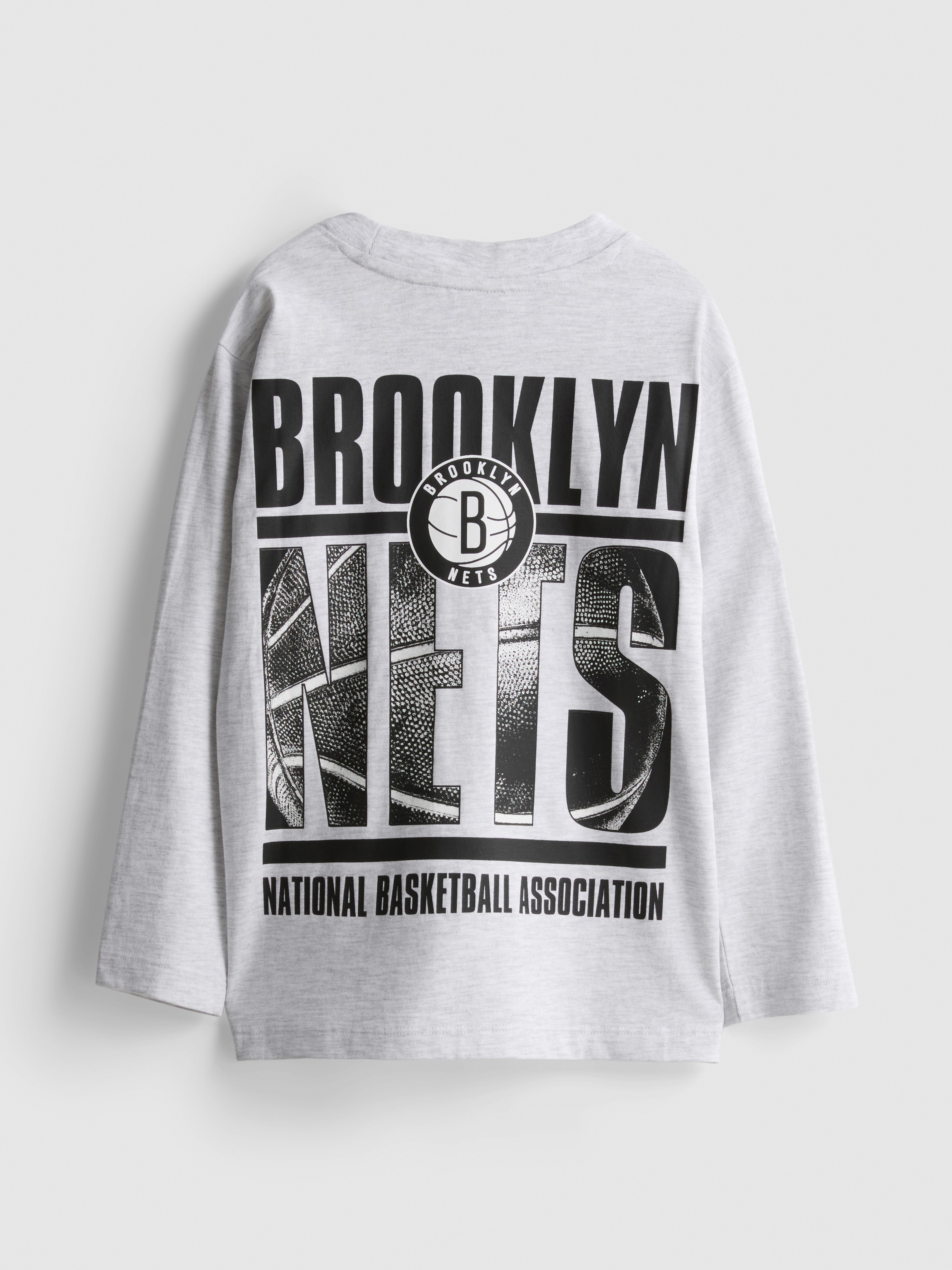 1-14yrs | NBA Brooklyn Nets Cotton-Rich T-Shirt