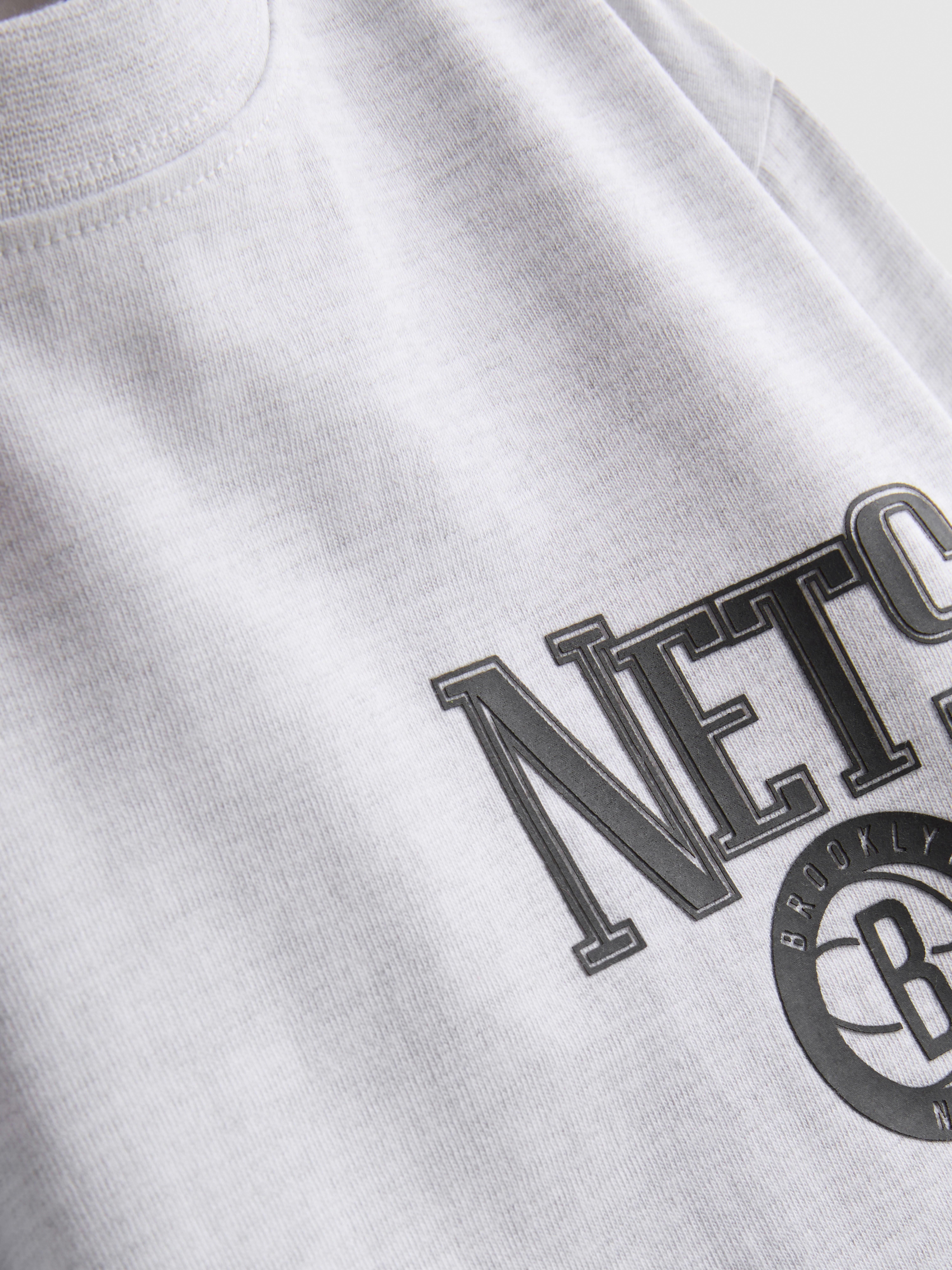 1-14yrs | NBA Brooklyn Nets Cotton-Rich T-Shirt
