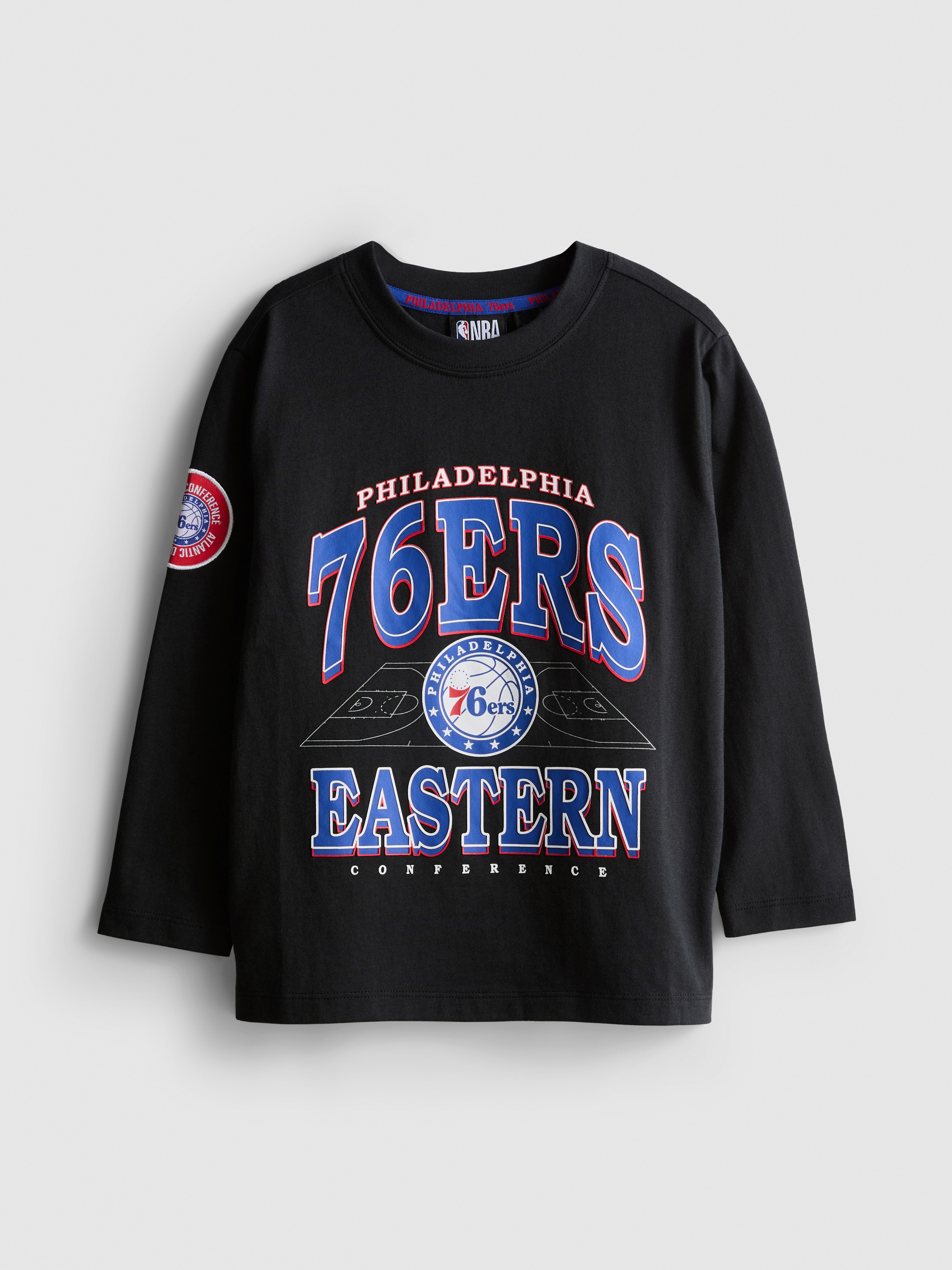 1-14yrs | NBA Philadelphia 76ers Pure Cotton T-Shirt