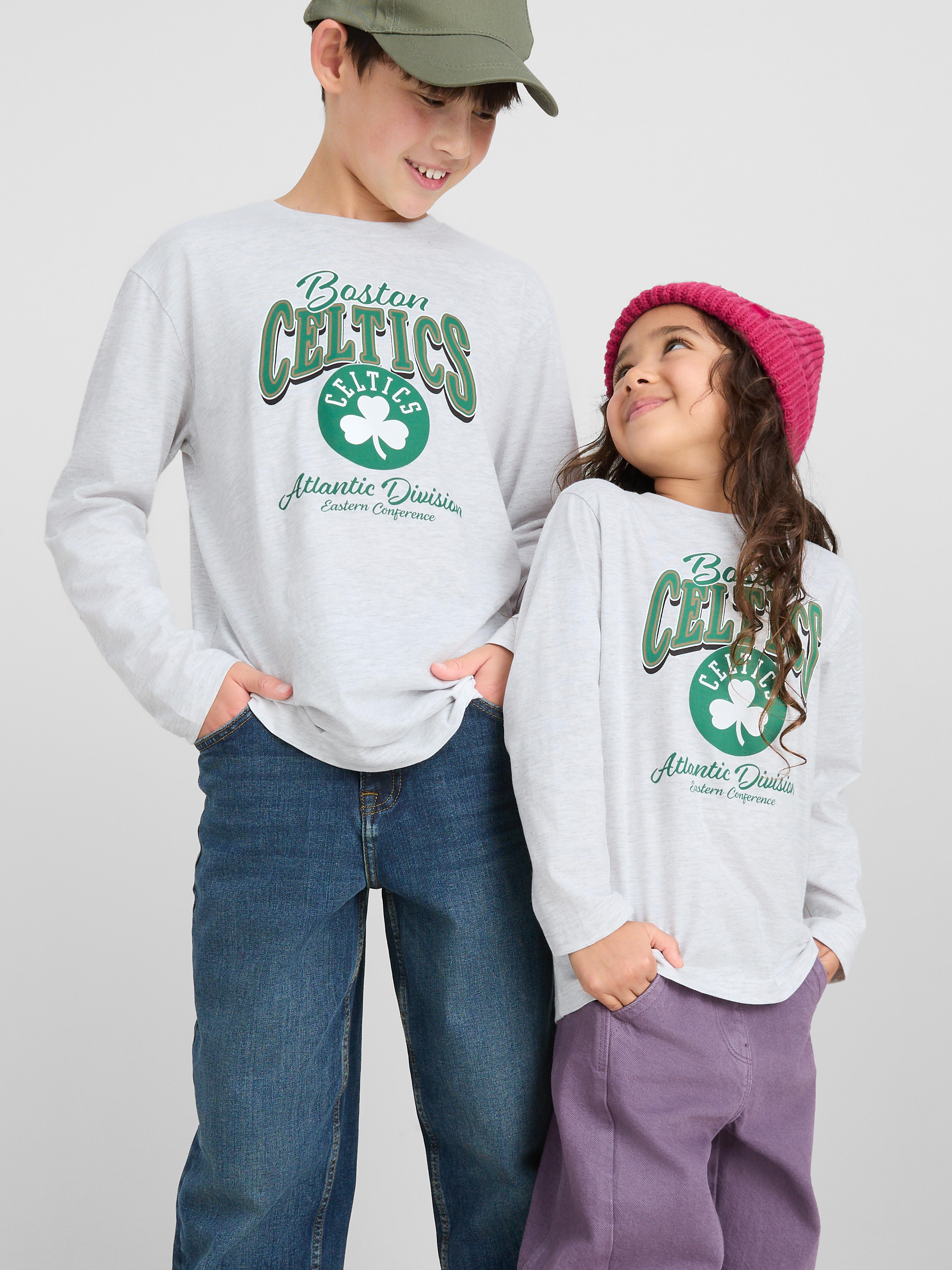 1-14yrs | NBA Boston Celtics Cotton-Rich T-Shirt
