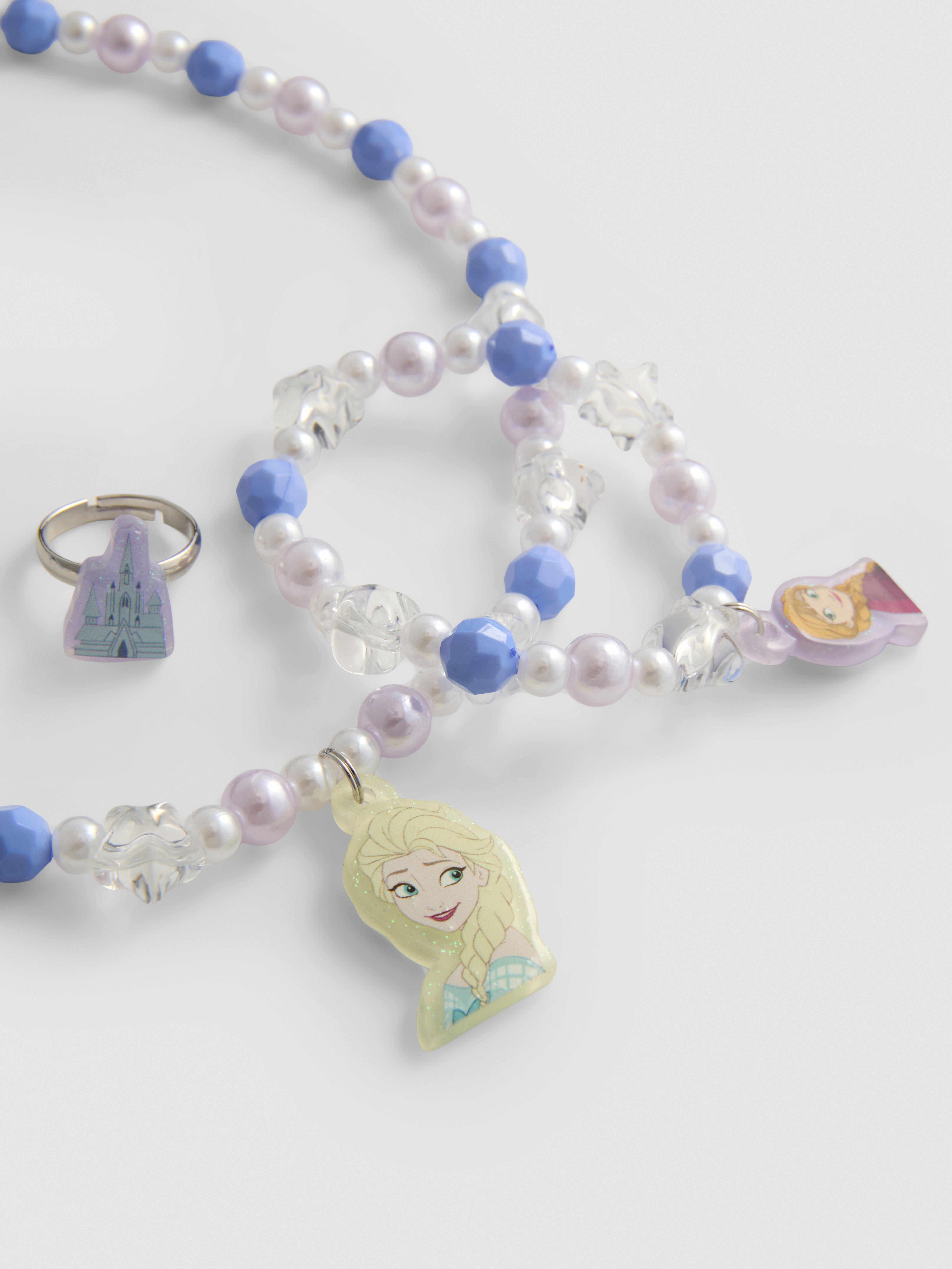 Disney’s Frozen Necklace, Bracelet and Ring Set
