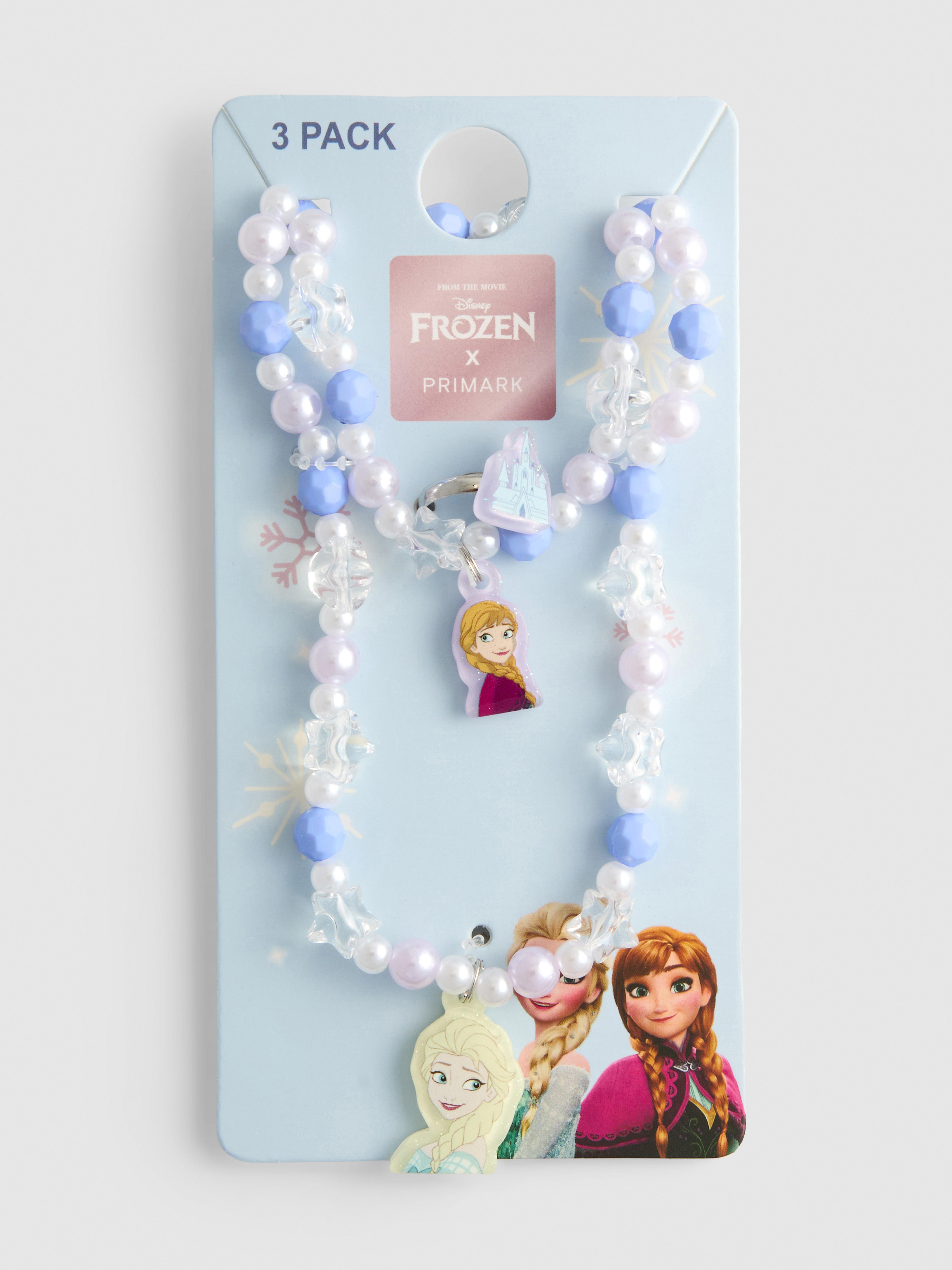 Disney’s Frozen Necklace, Bracelet and Ring Set