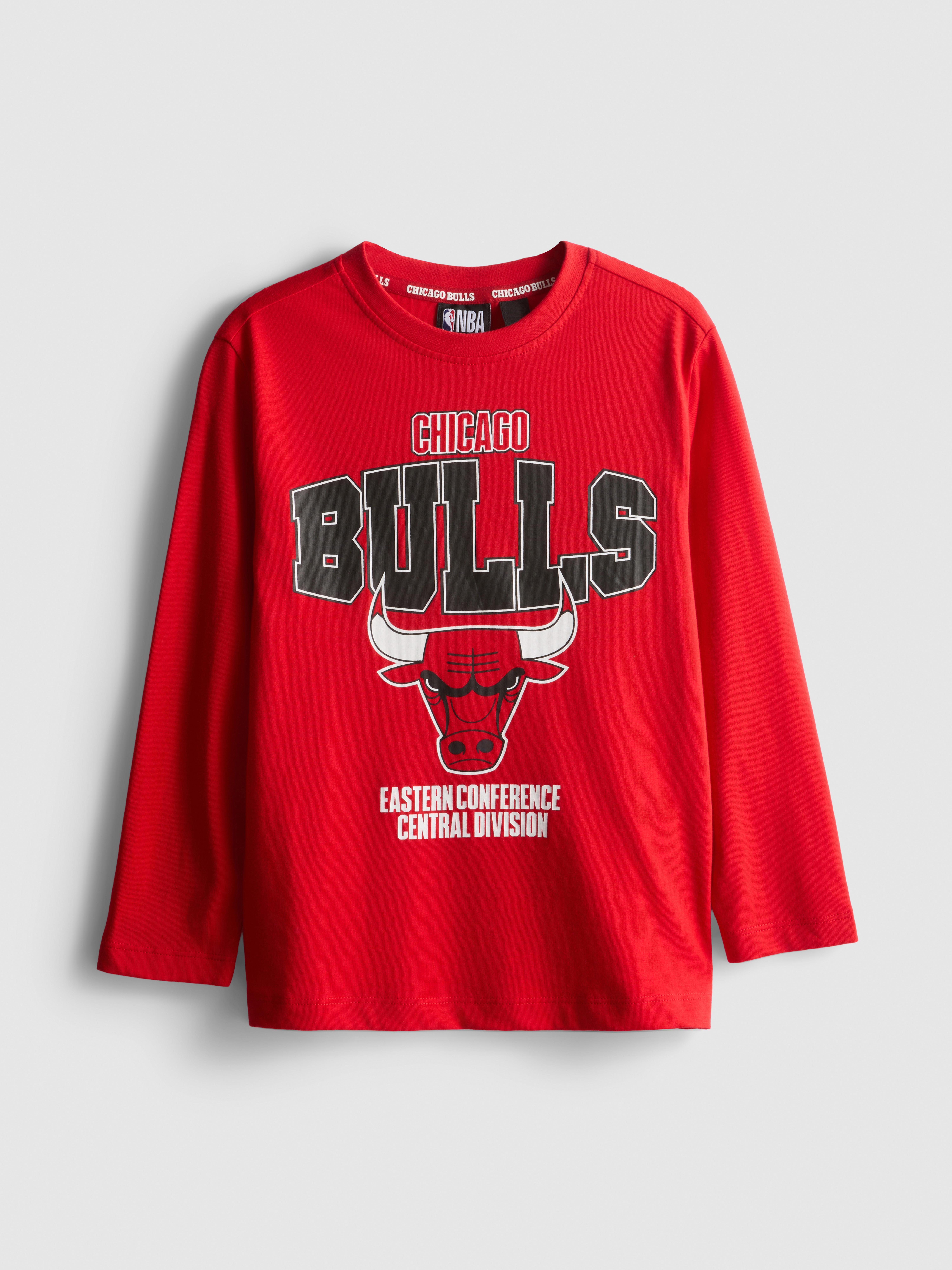 1-14yrs | NBA Chicago Bulls Pure Cotton T-Shirt
