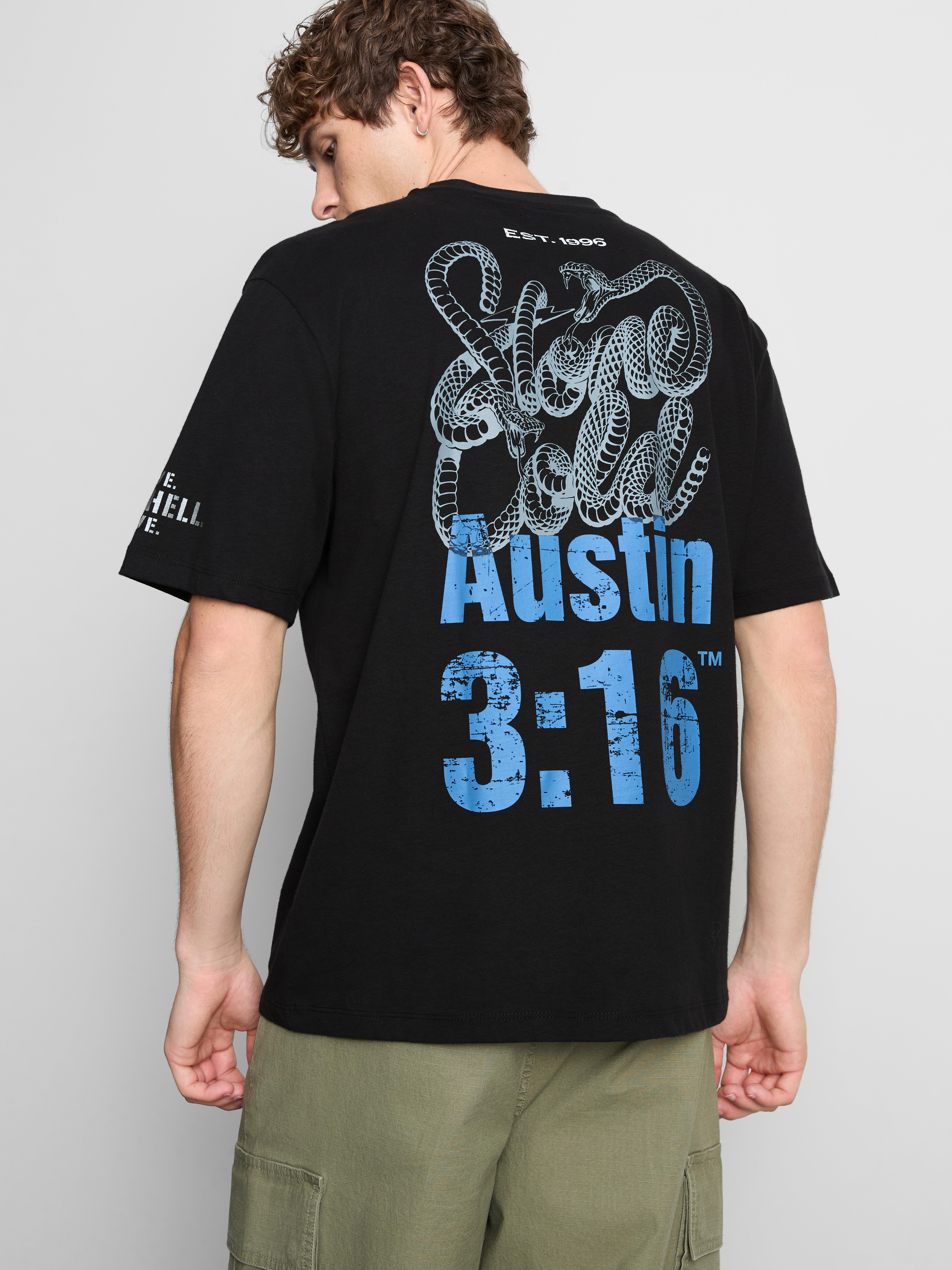 WWE Stone Cold Graphic T-Shirt
