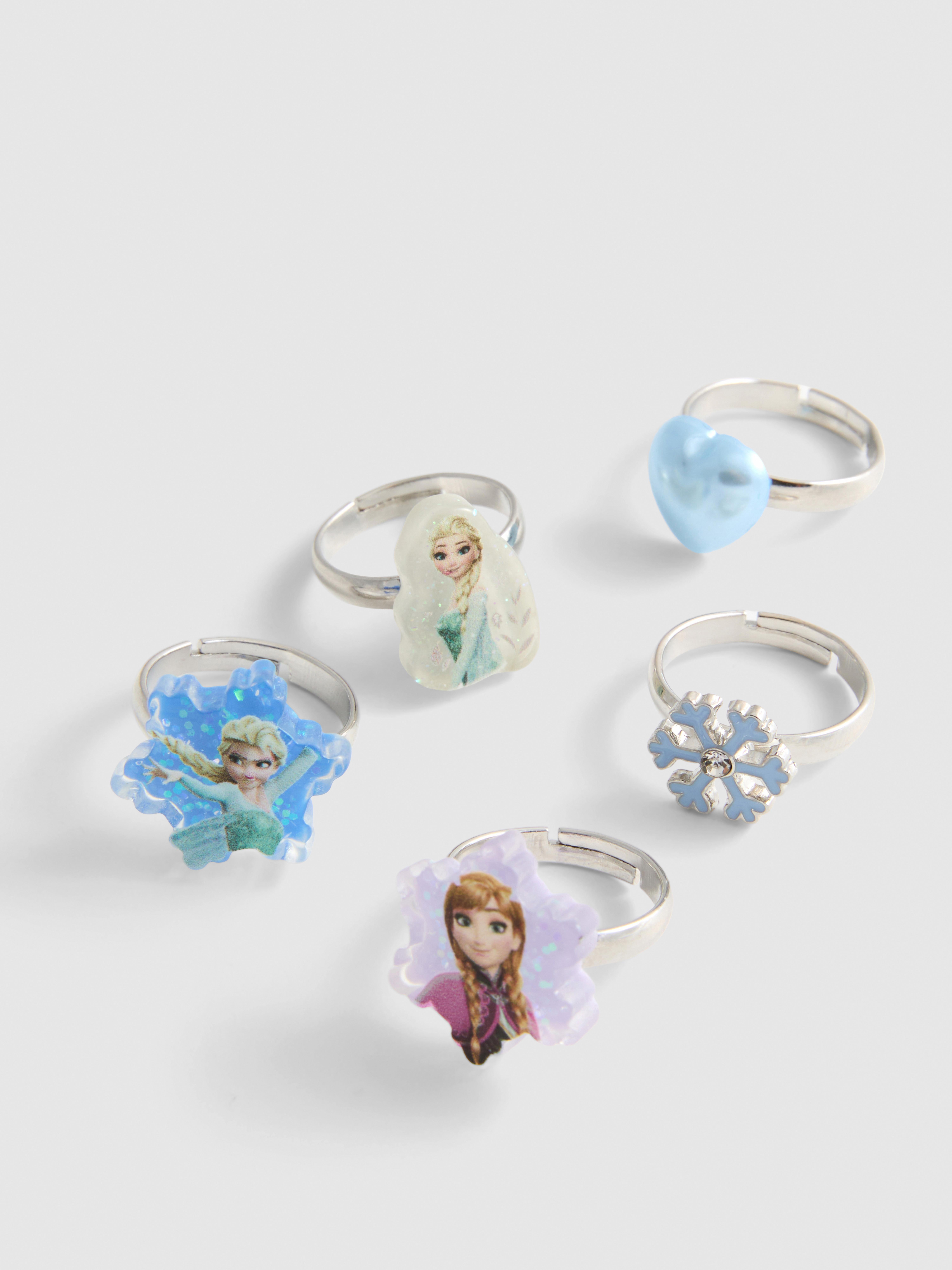 5pk Disney’s Frozen Character Rings