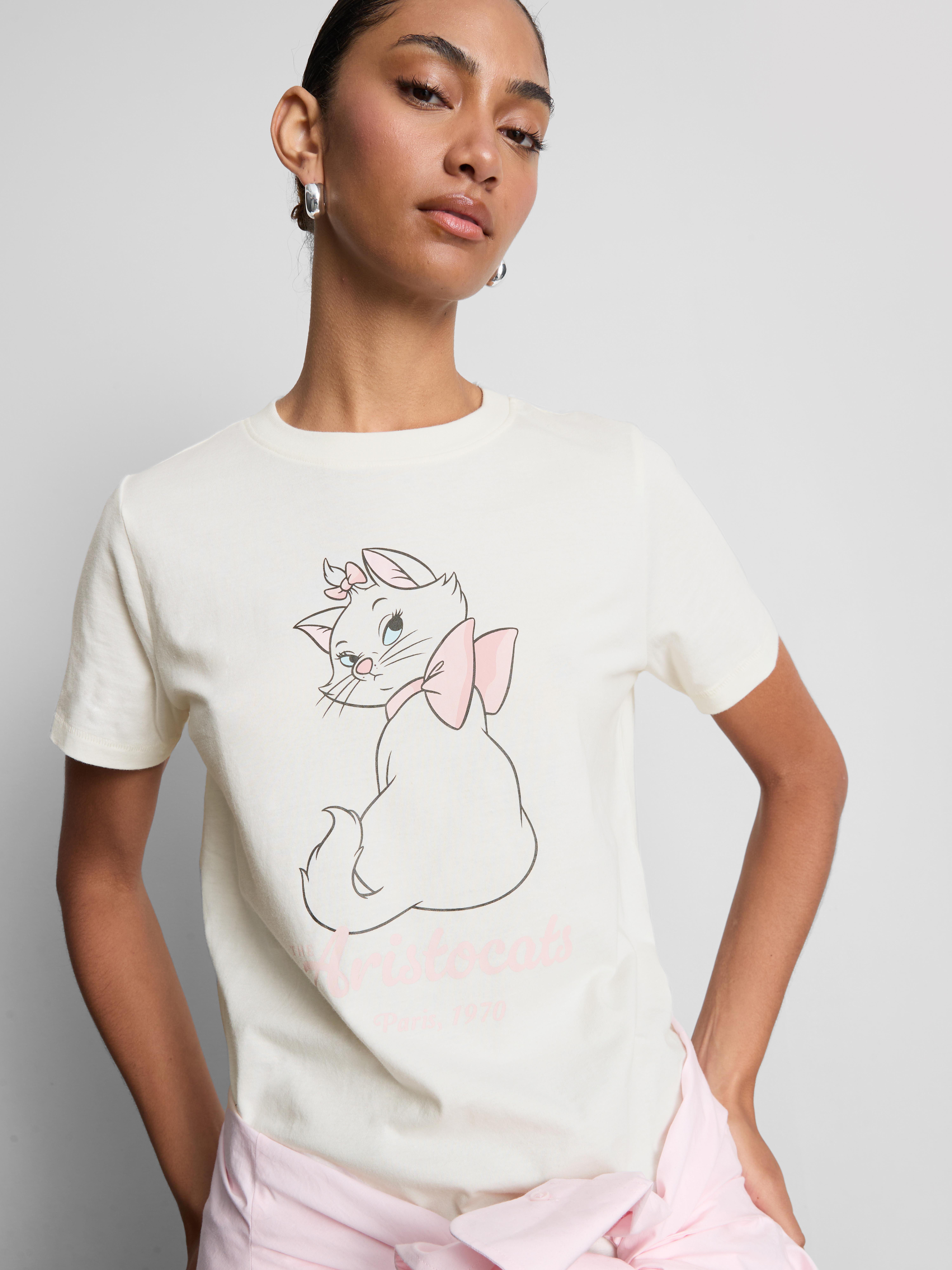 Disney's The Aristocats Marie Pure Cotton Graphic Tee