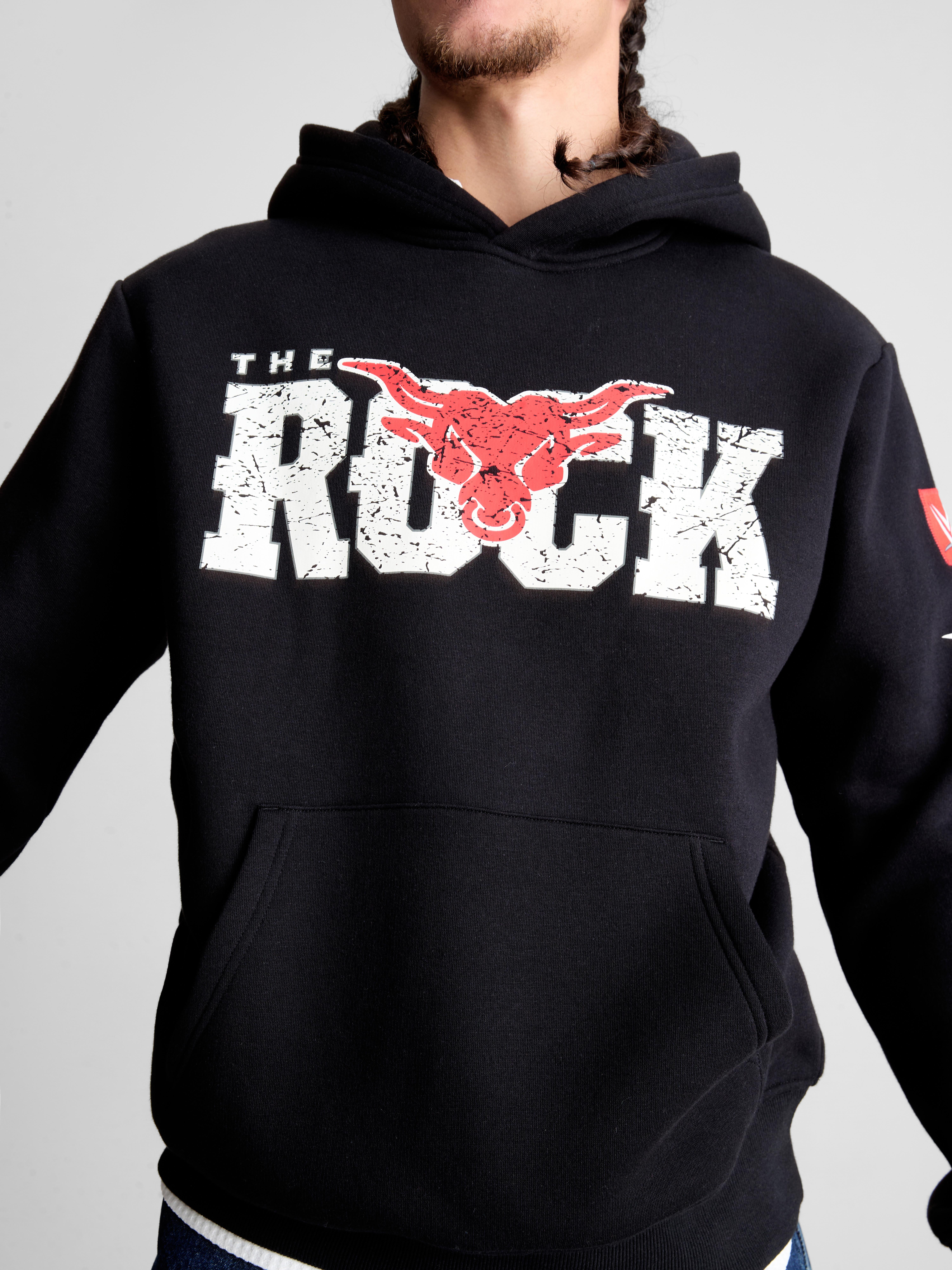 WWE The Rock Graphic Hoodie