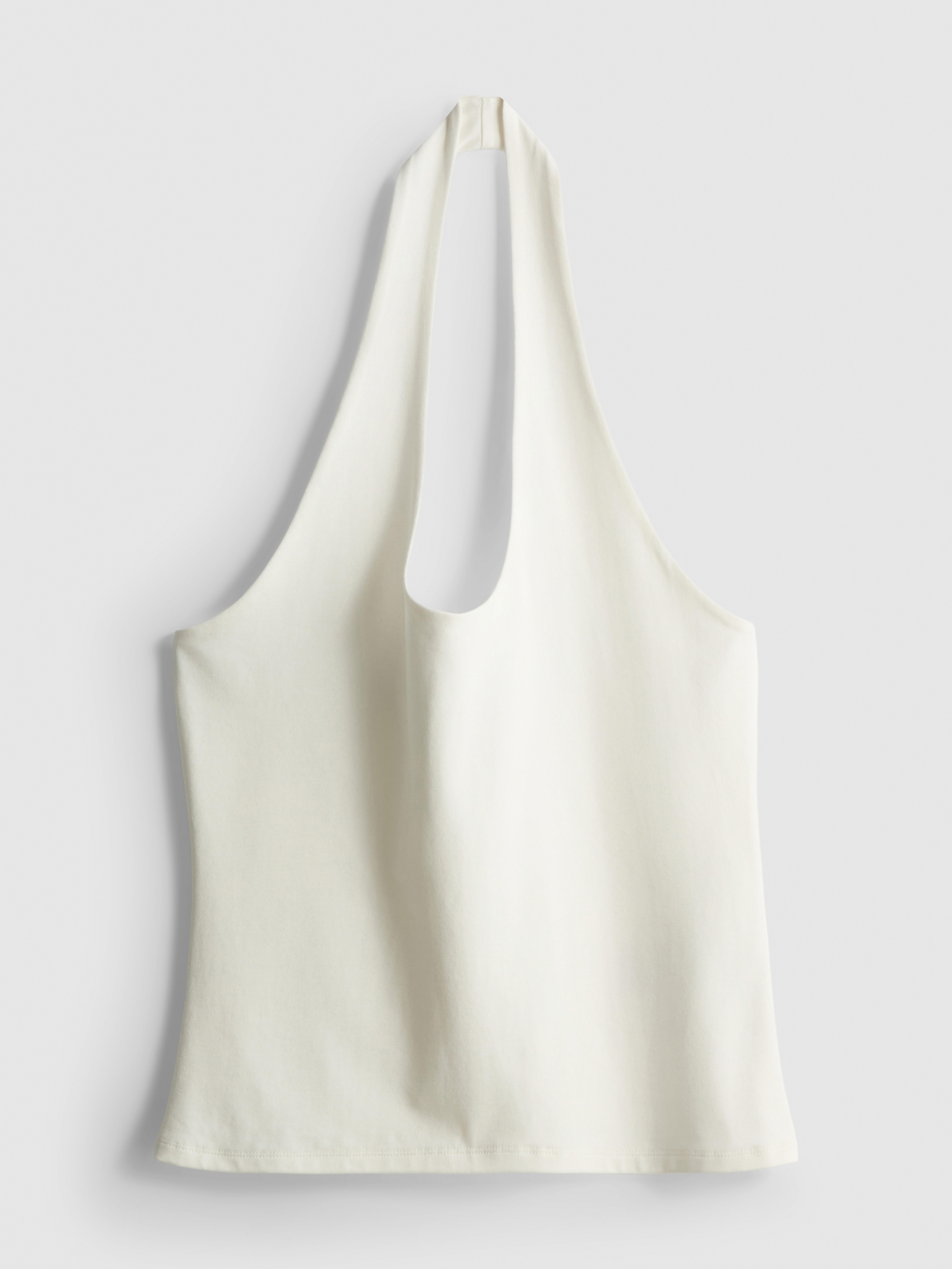 Pure Cotton Halter Neck Top