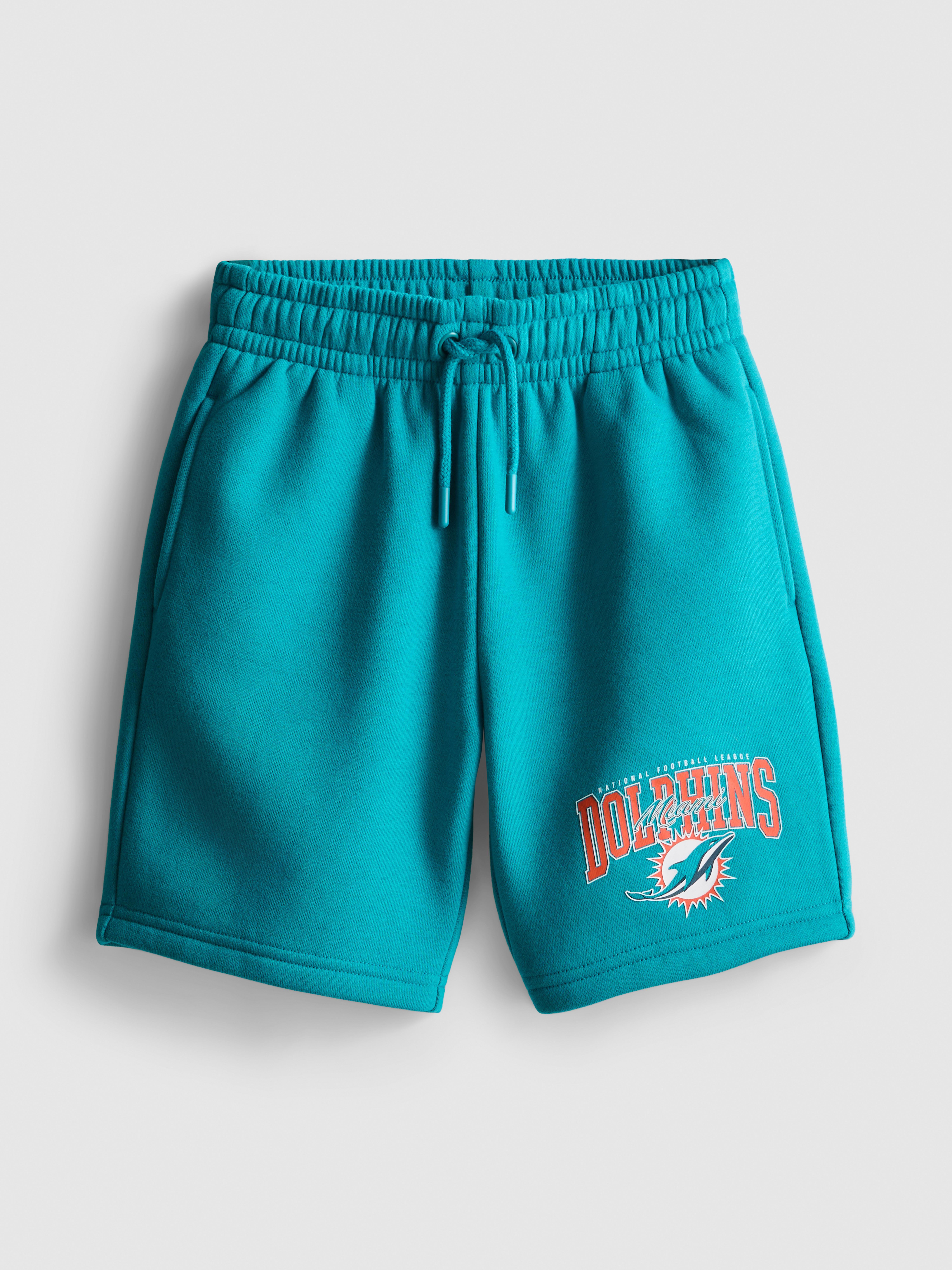 1-14yrs | NFL Miami Dolphins Cotton-Rich Shorts
