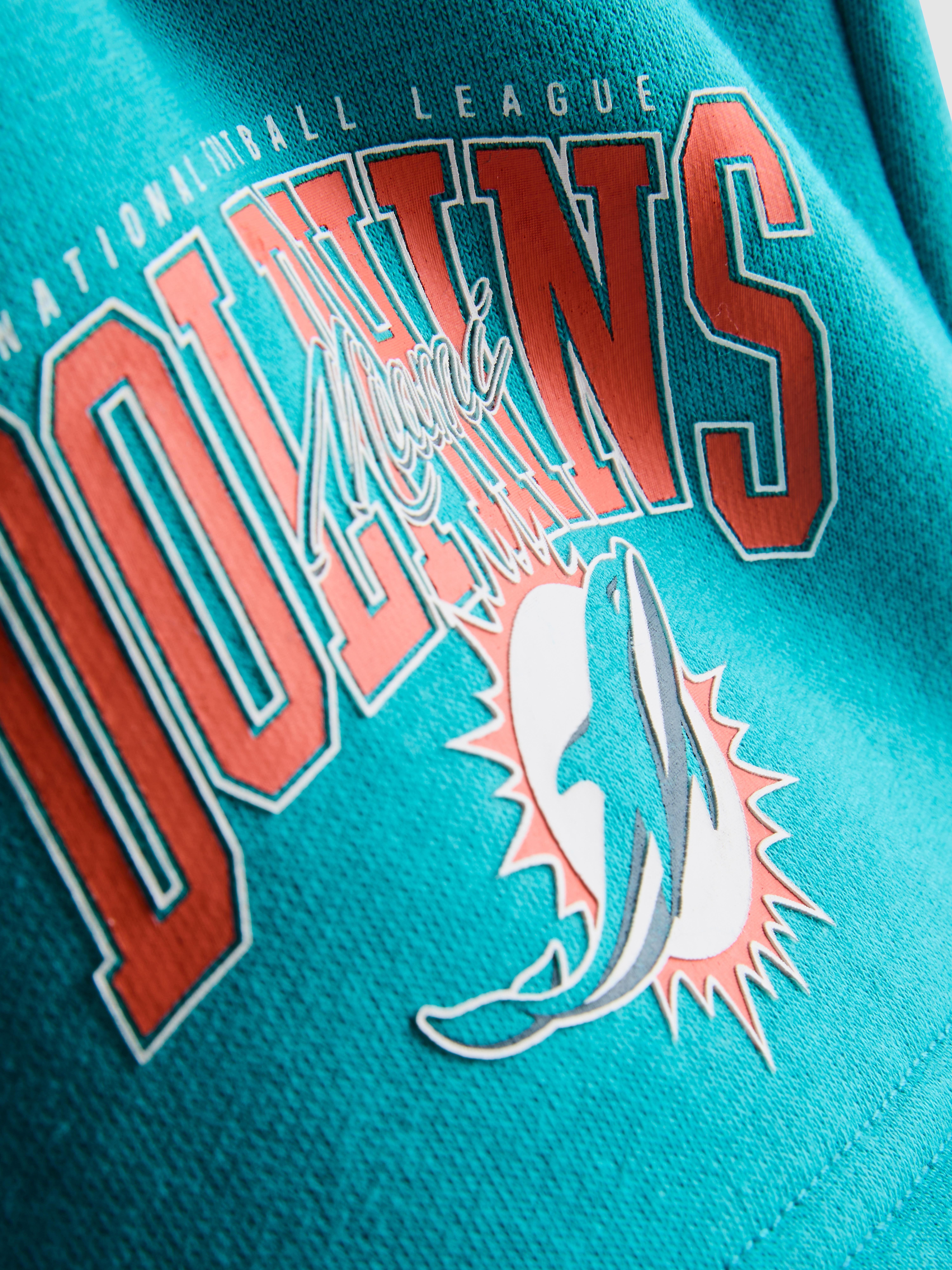 1-14yrs | NFL Miami Dolphins Cotton-Rich Shorts