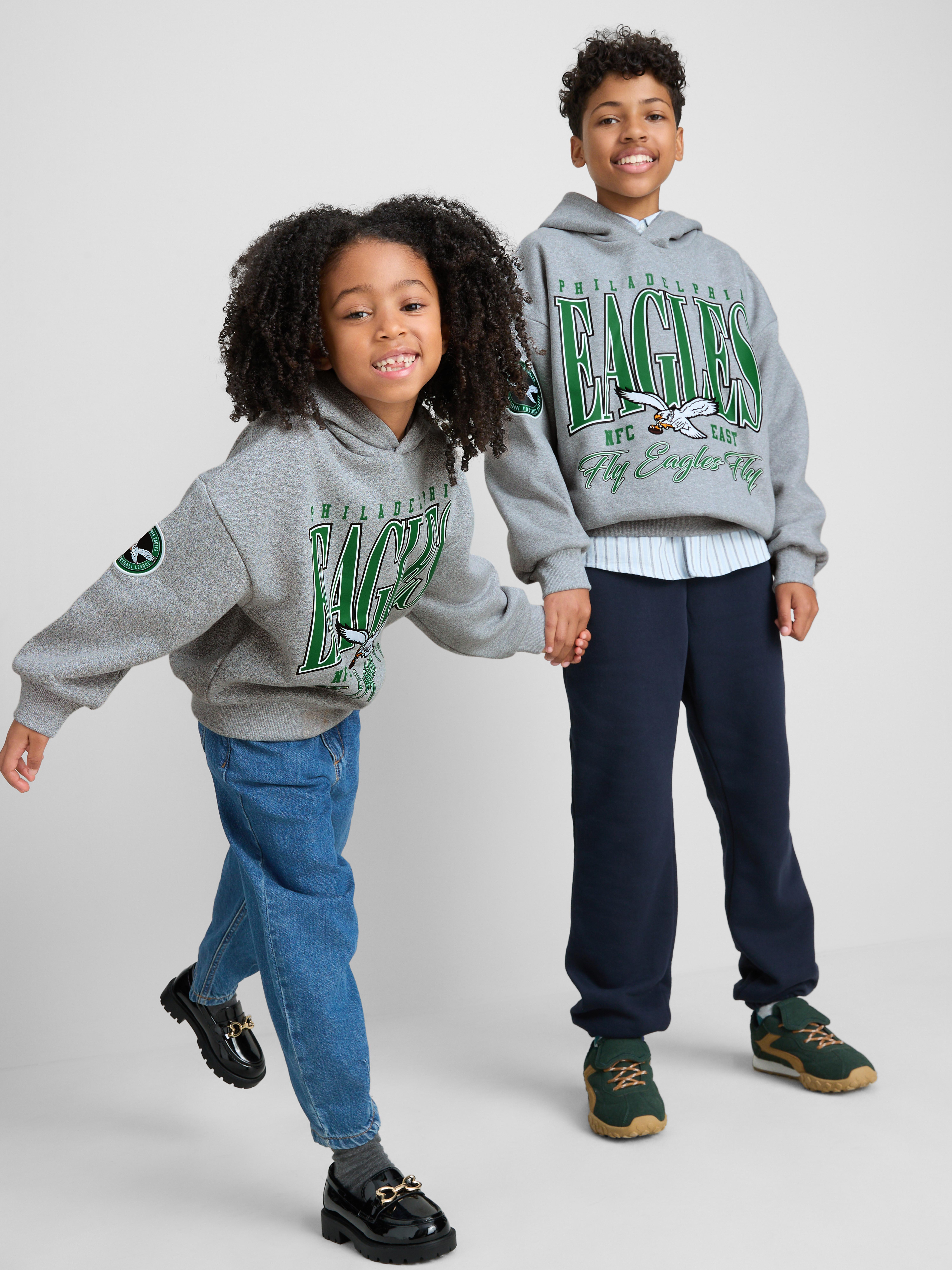 1-14yrs | NFL Philadelphia Eagles Cotton-Rich Hoodie