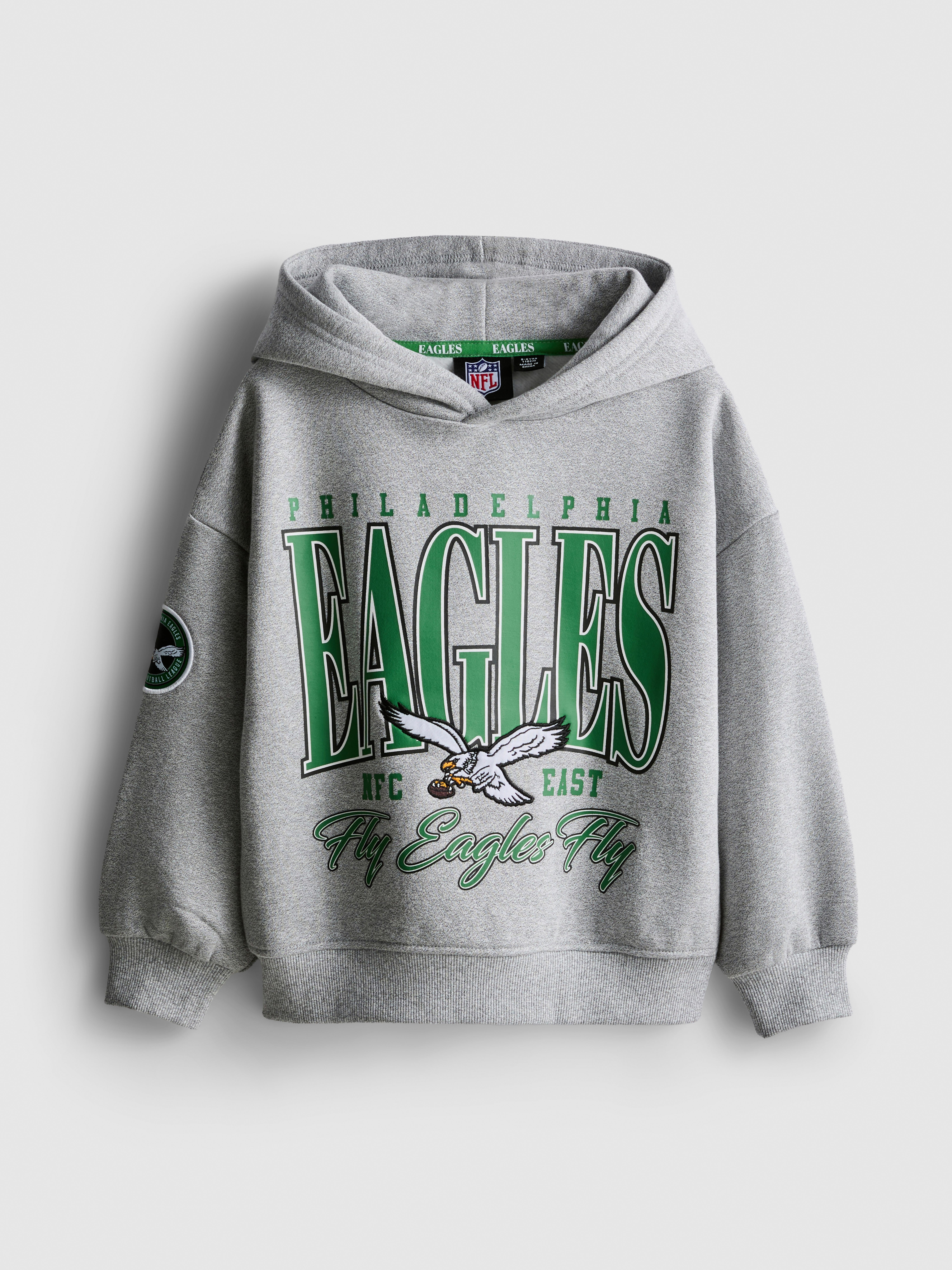 1-14yrs | NFL Philadelphia Eagles Cotton-Rich Hoodie