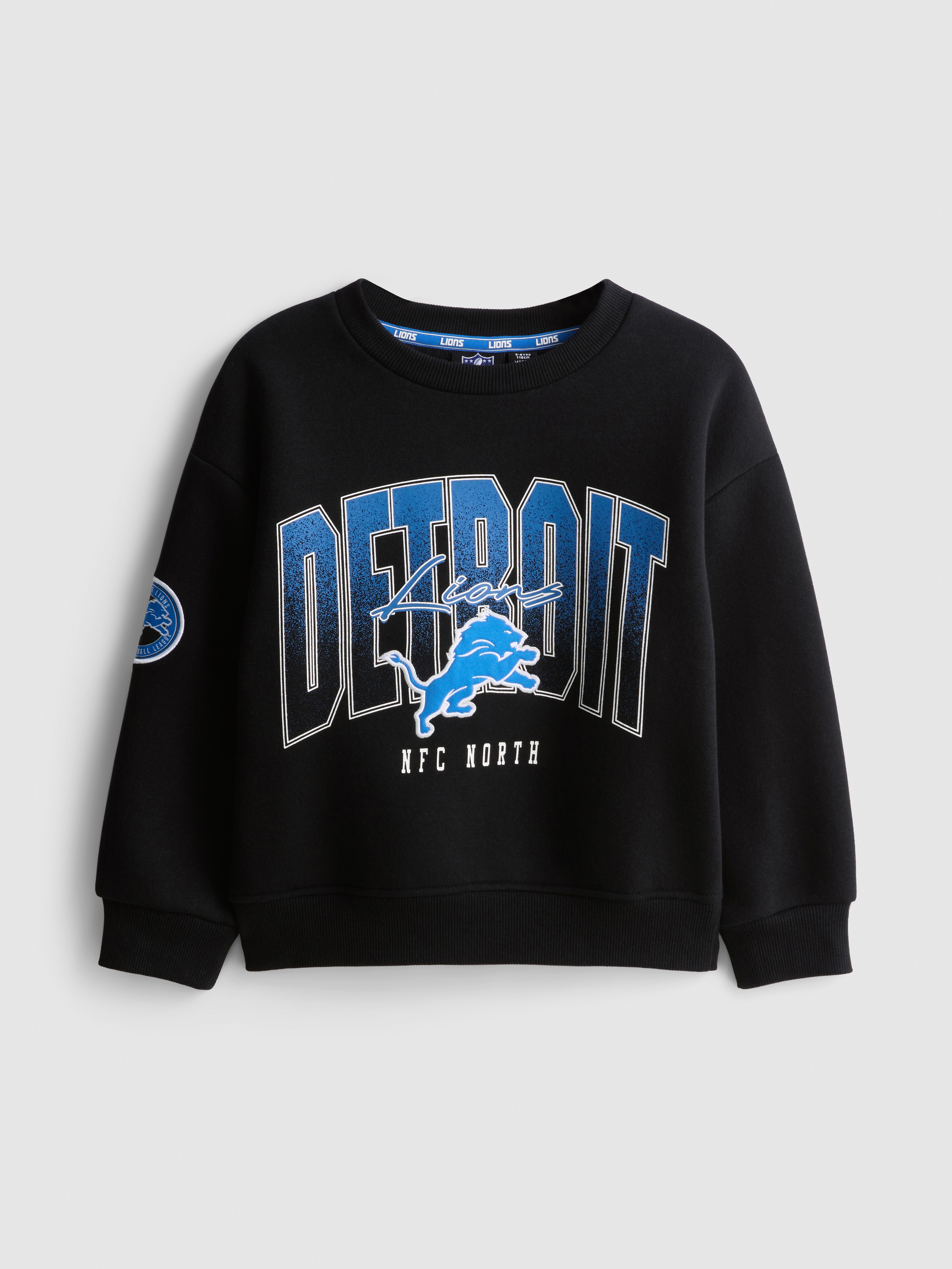 1-14yrs | NFL Detroit Lions Cotton-Rich Sweatshirt