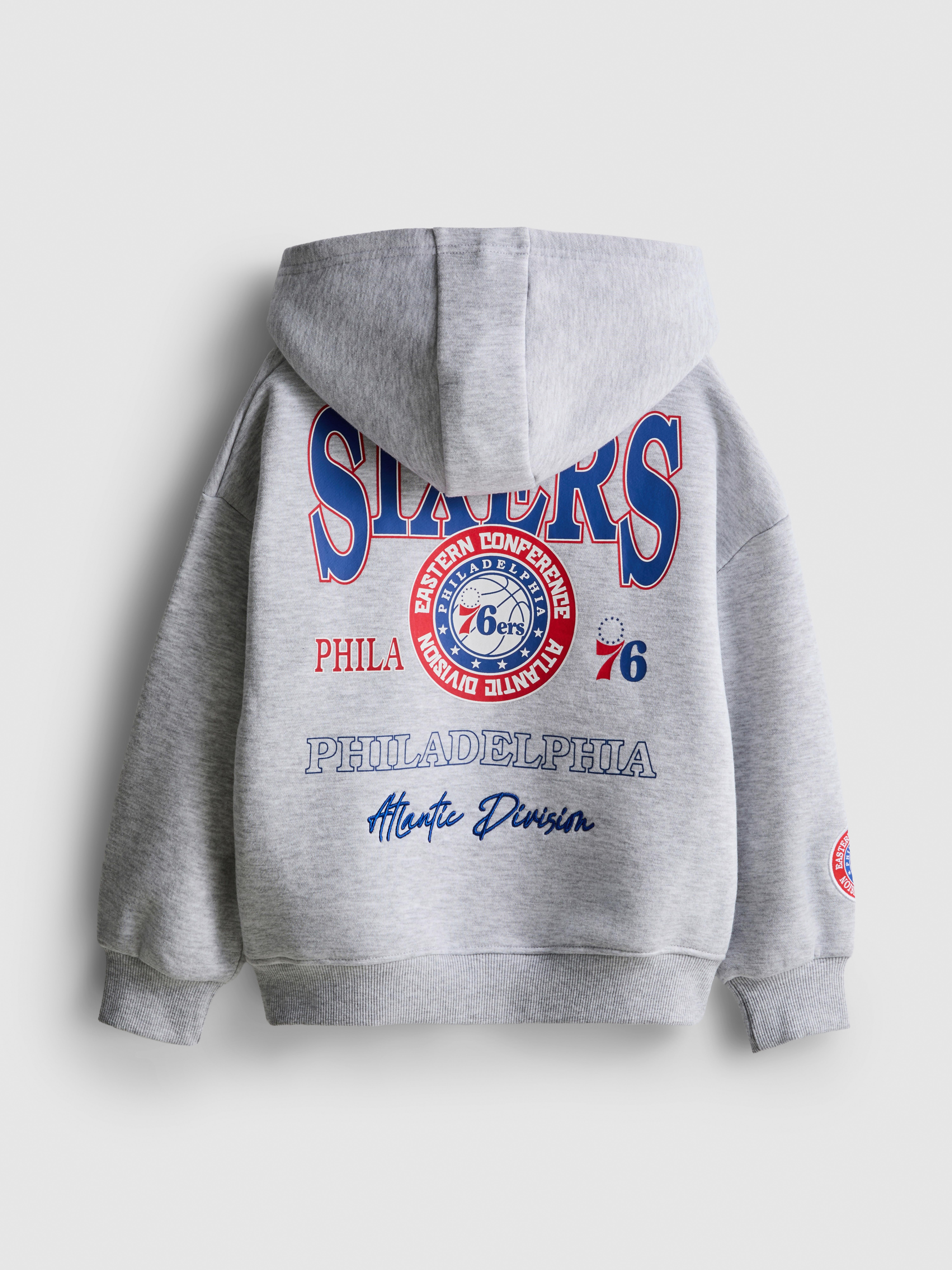 1-14yrs | NBA Philadelphia 76ers Cotton-Rich Hoodie