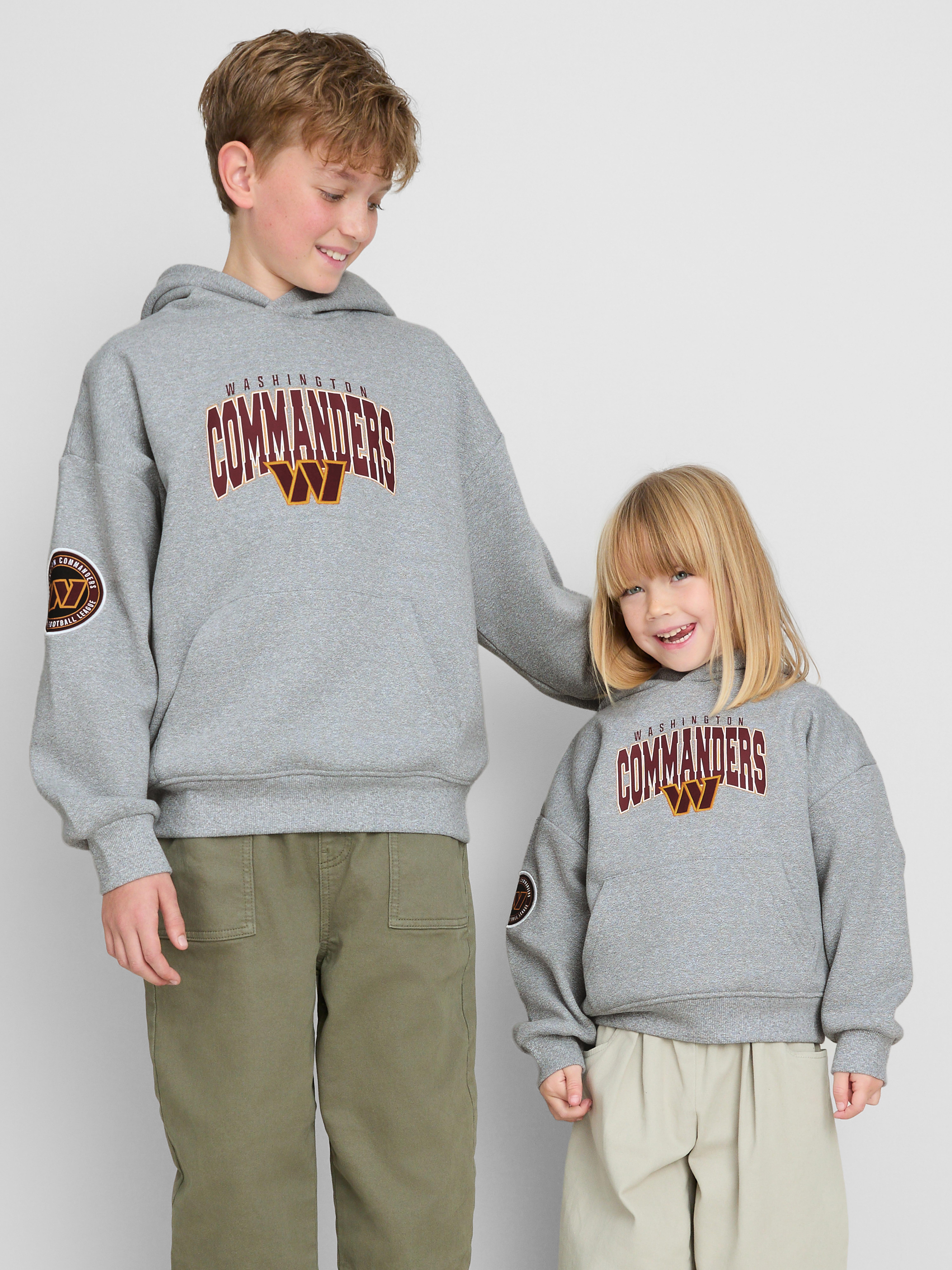 1-14yrs | NFL Washington Commanders Cotton-Rich Hoodie