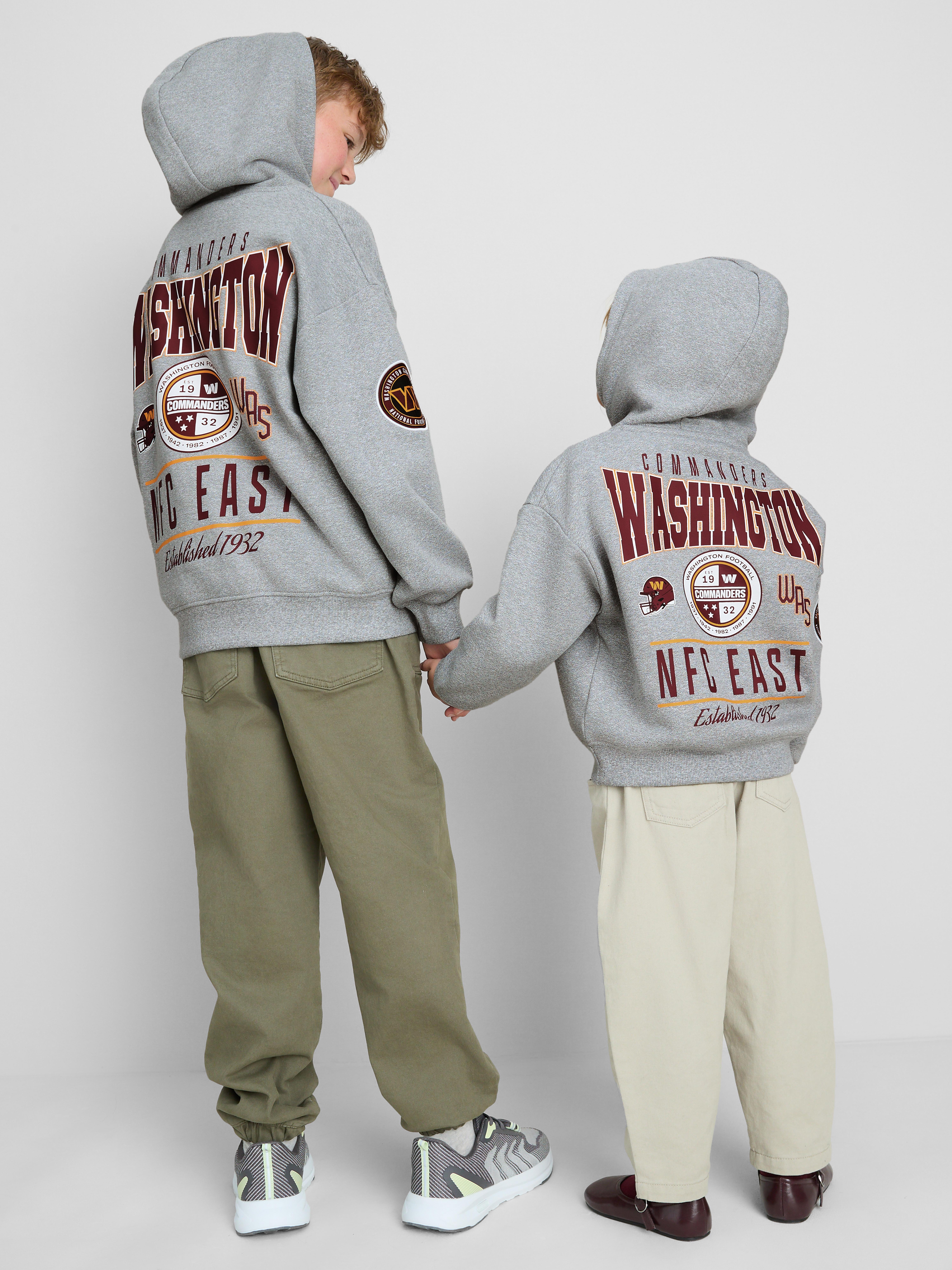 1-14yrs | NFL Washington Commanders Cotton-Rich Hoodie