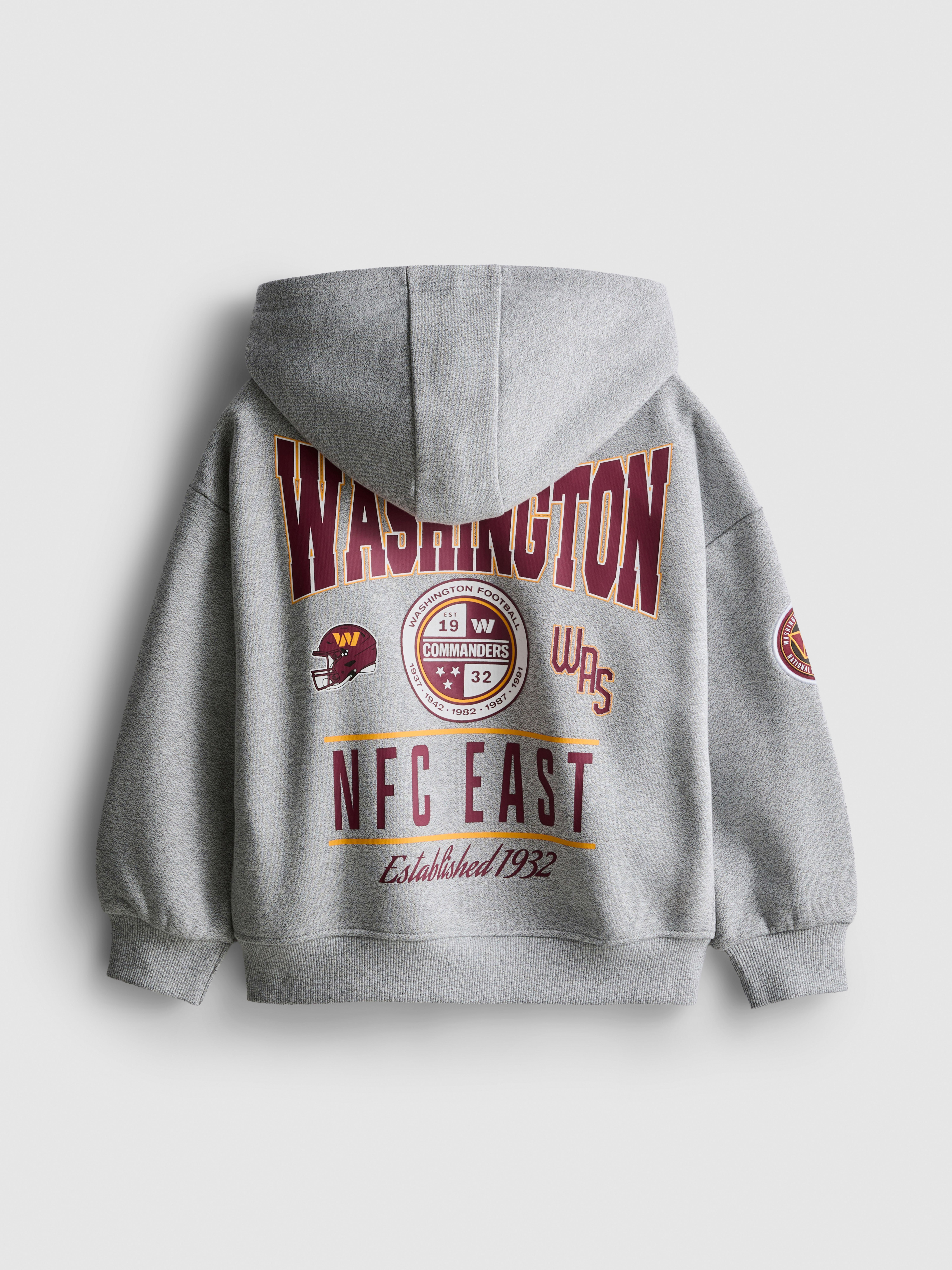 1-14yrs | NFL Washington Commanders Cotton-Rich Hoodie