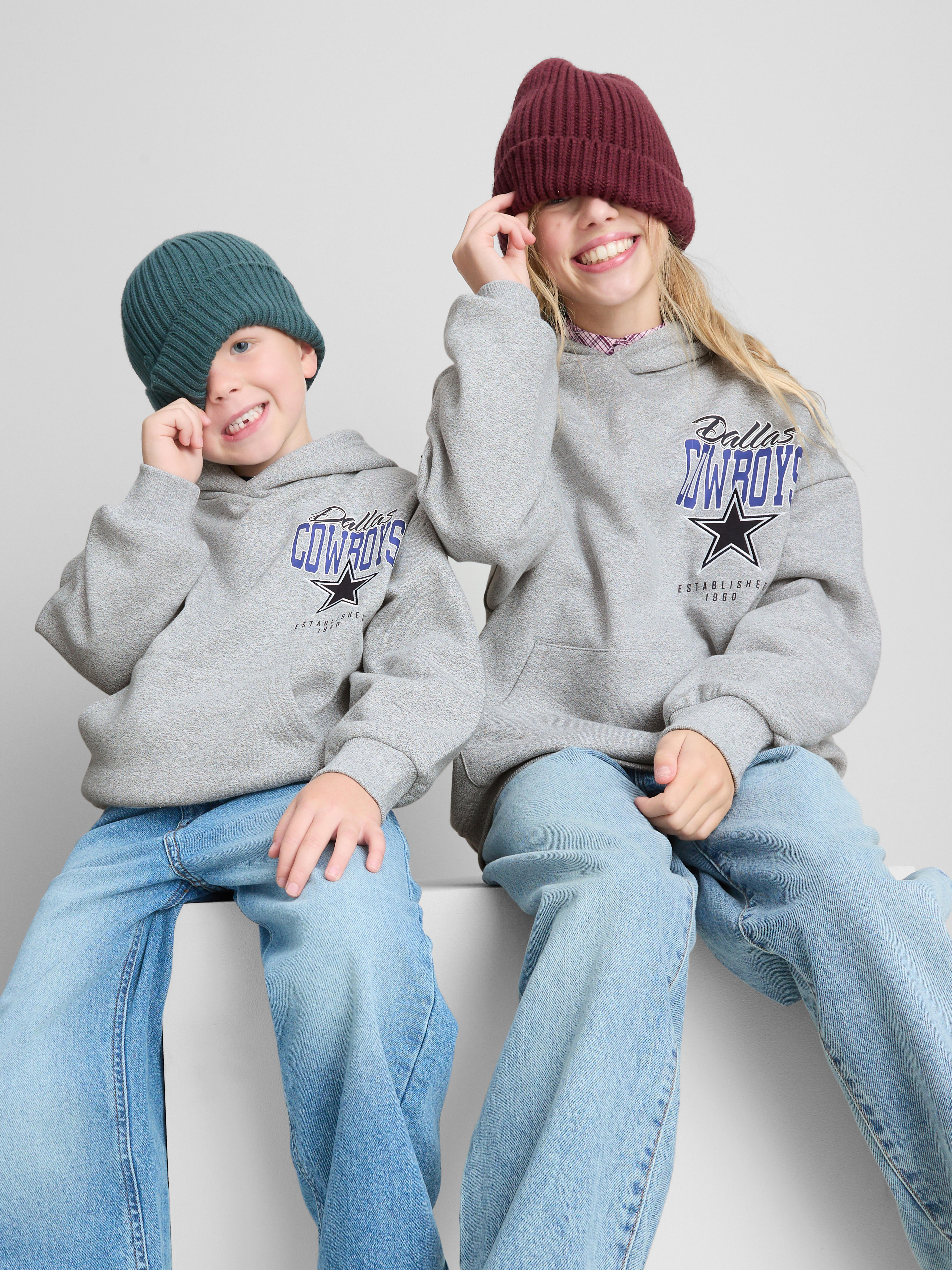 1-14yrs | NFL Dallas Cowboys Cotton-Rich Hoodie