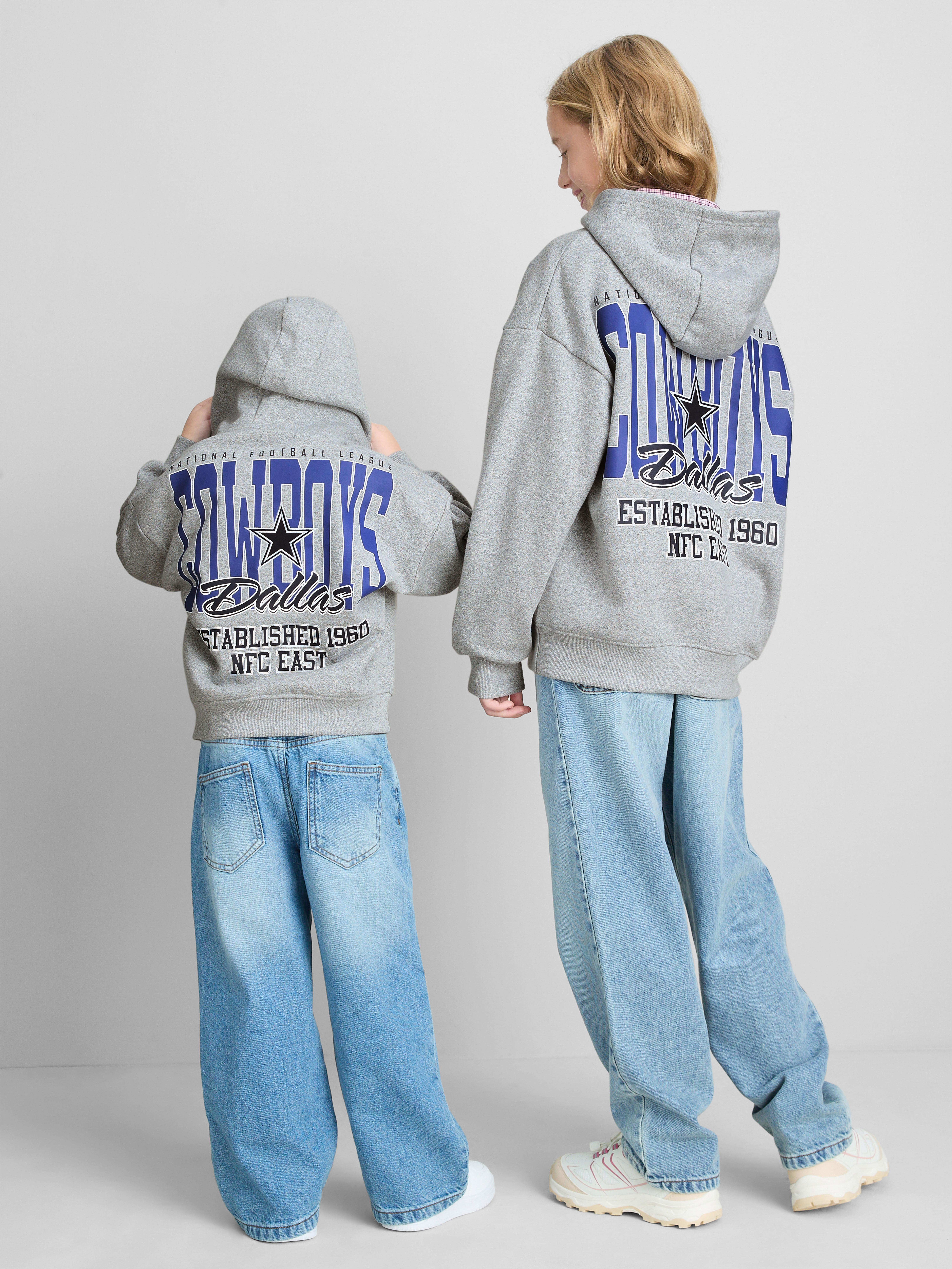 1-14yrs | NFL Dallas Cowboys Cotton-Rich Hoodie