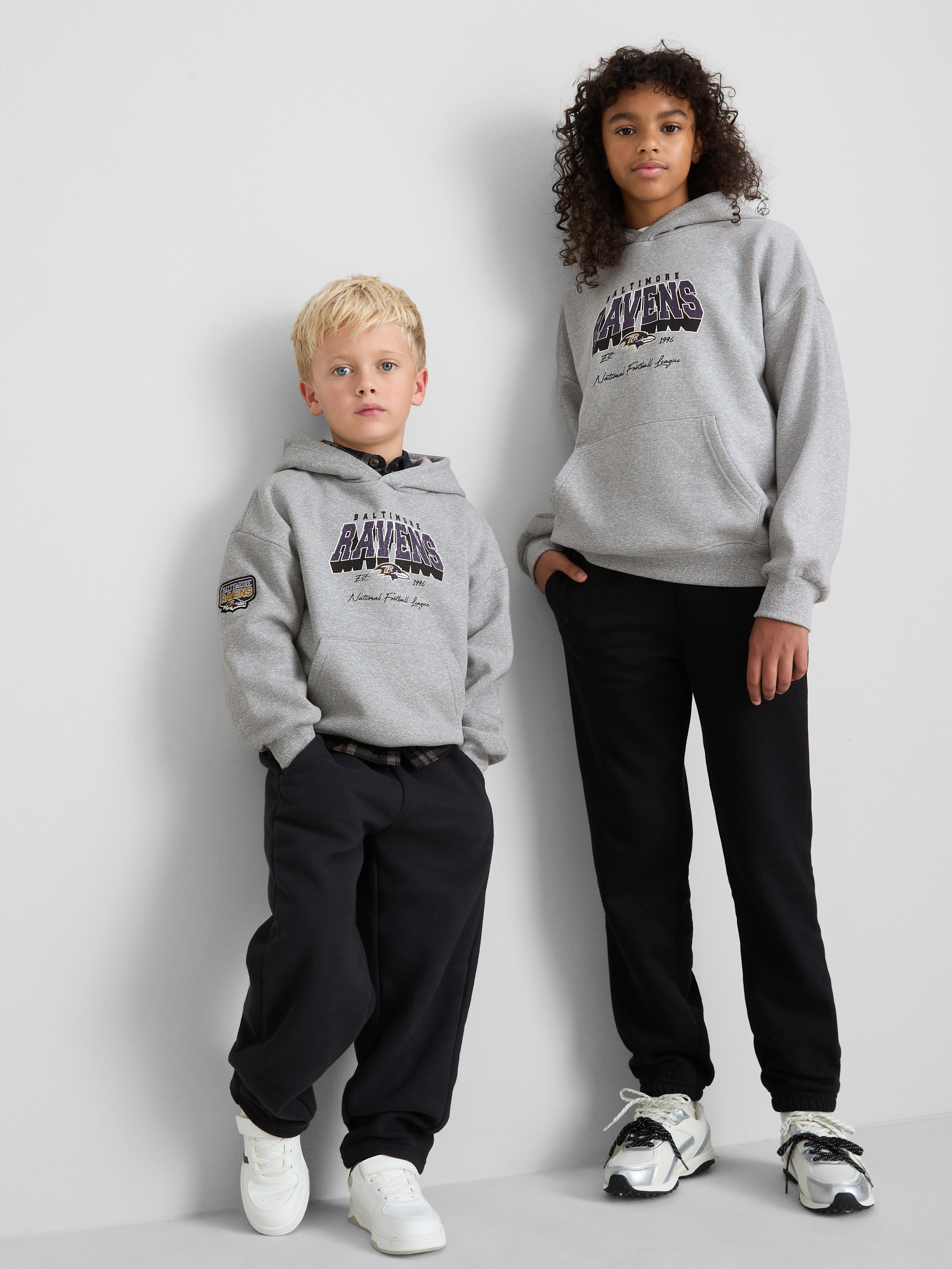 1-14yrs | NFL Baltimore Ravens Cotton-Rich Hoodie