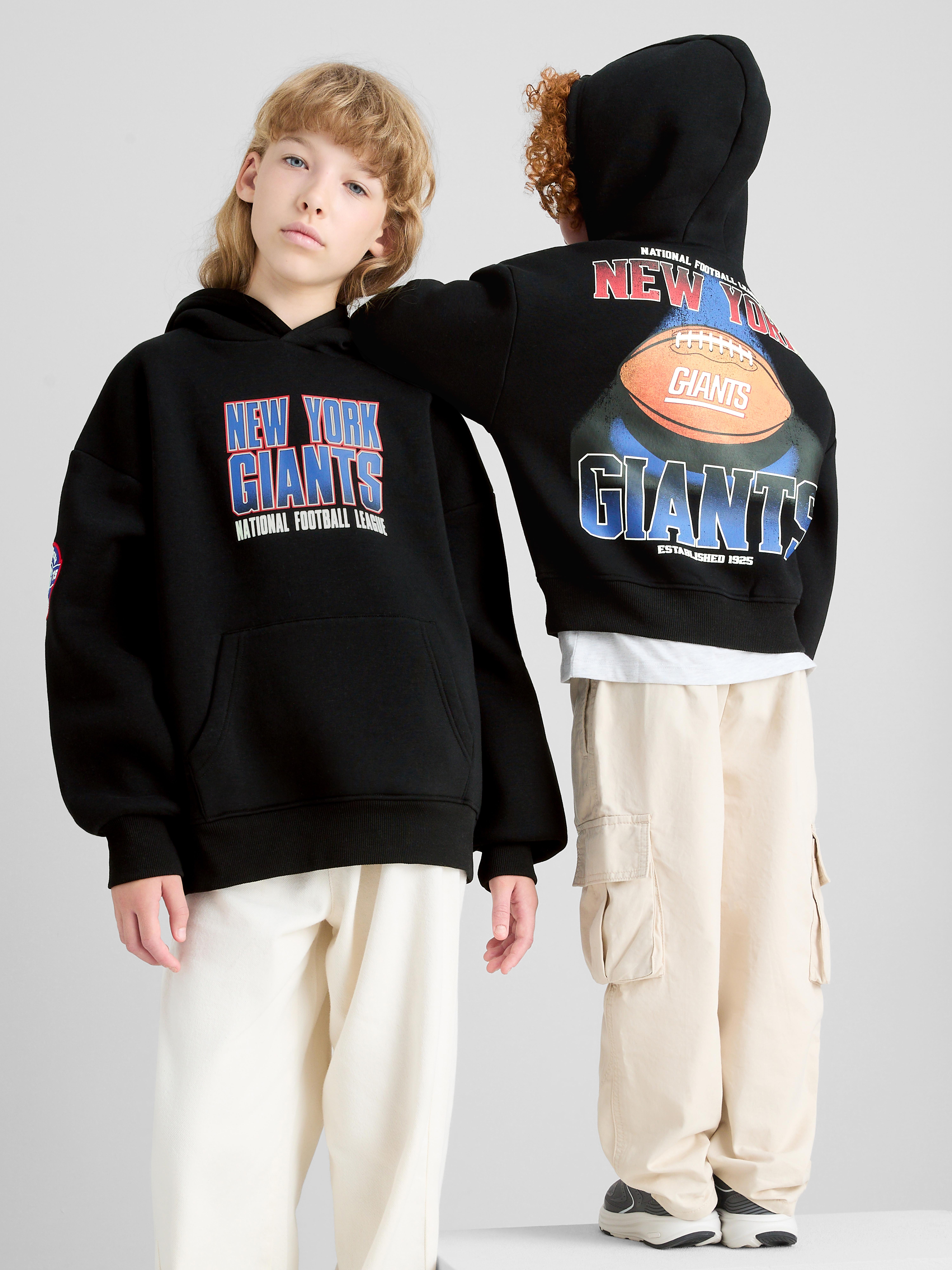 1-14yrs | NFL New York Giants Cotton-Rich Hoodie