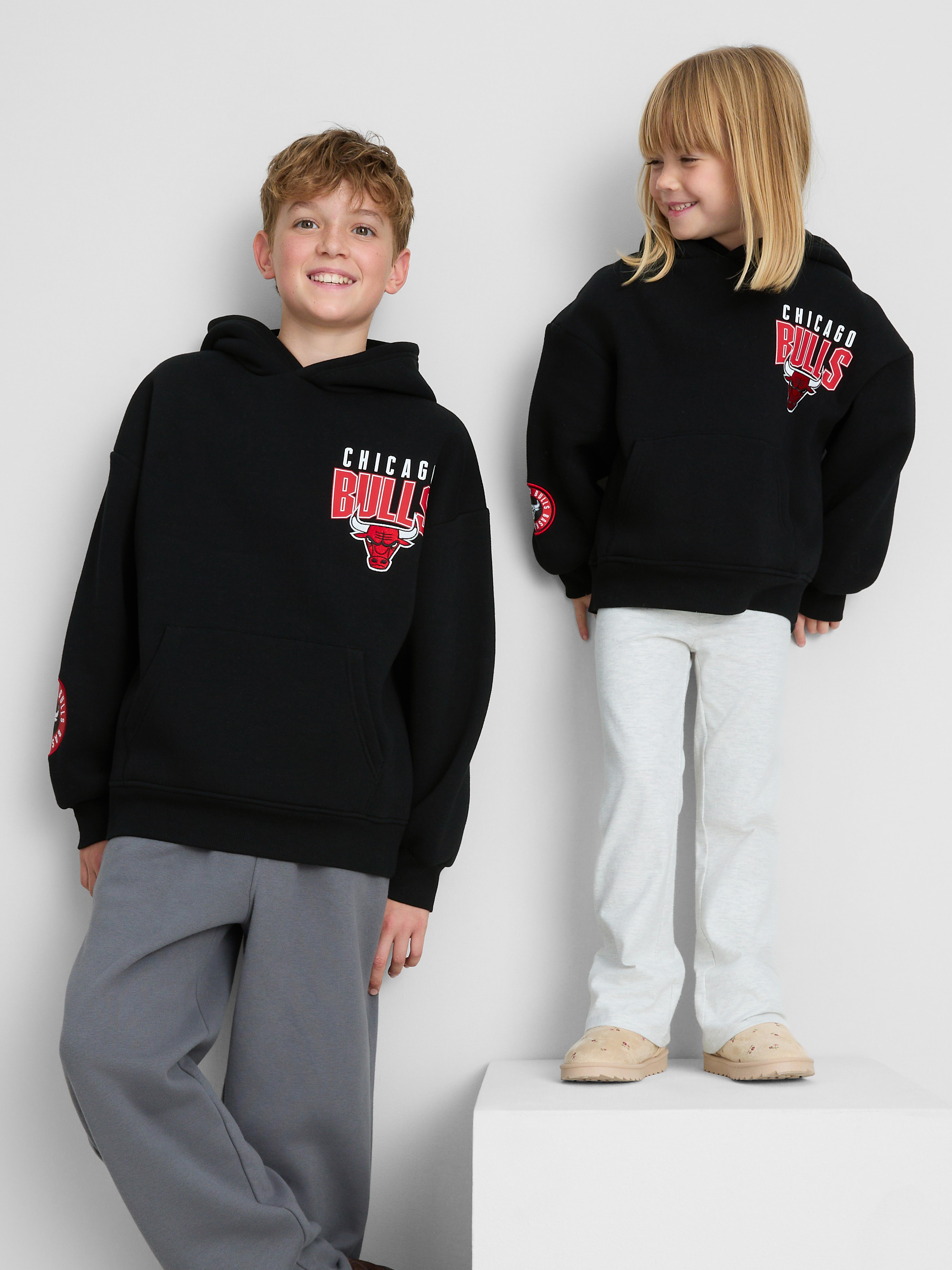 1-14yrs | NBA Chicago Bulls Cotton-Rich Hoodie