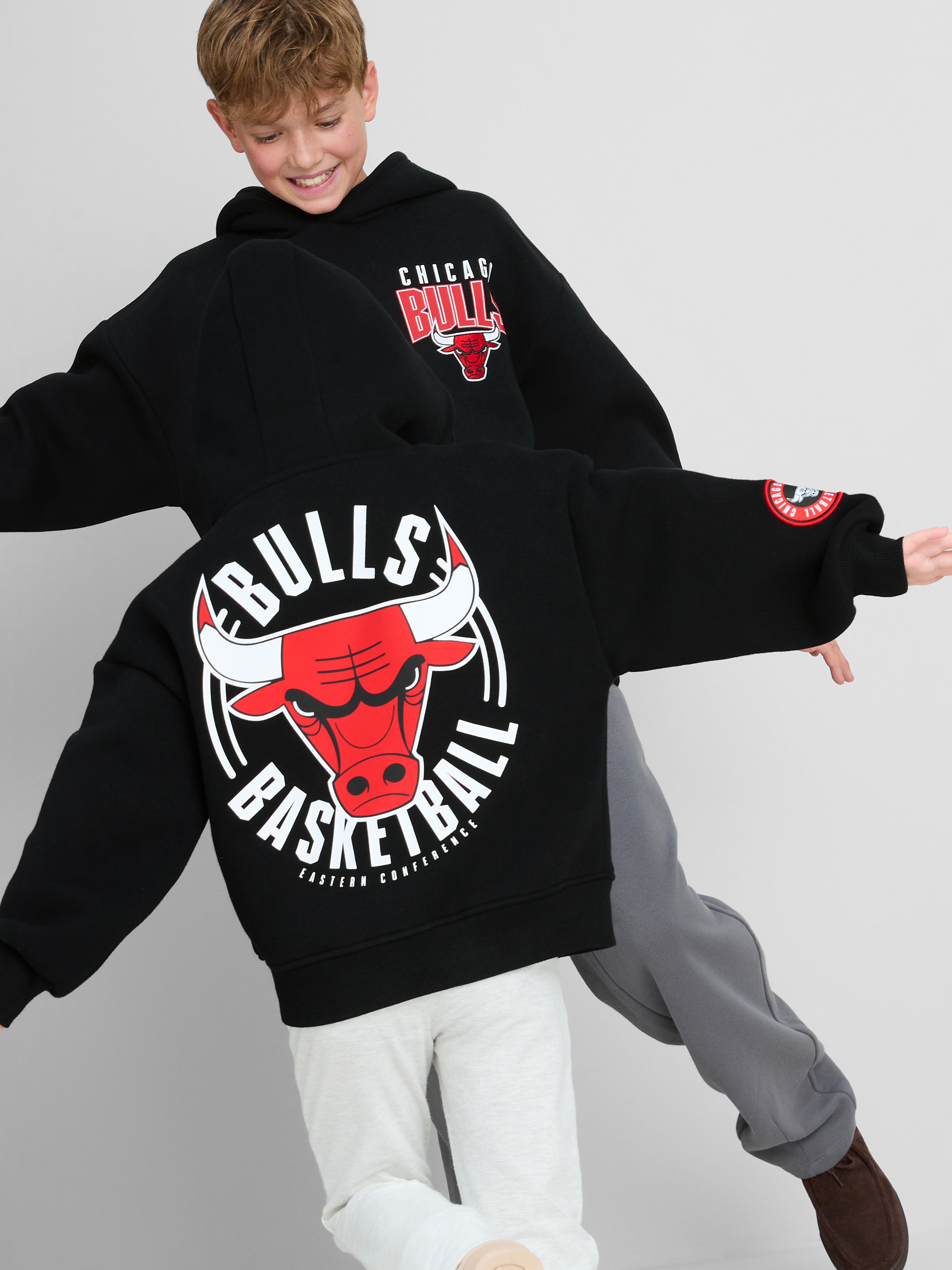 1-14yrs | NBA Chicago Bulls Cotton-Rich Hoodie