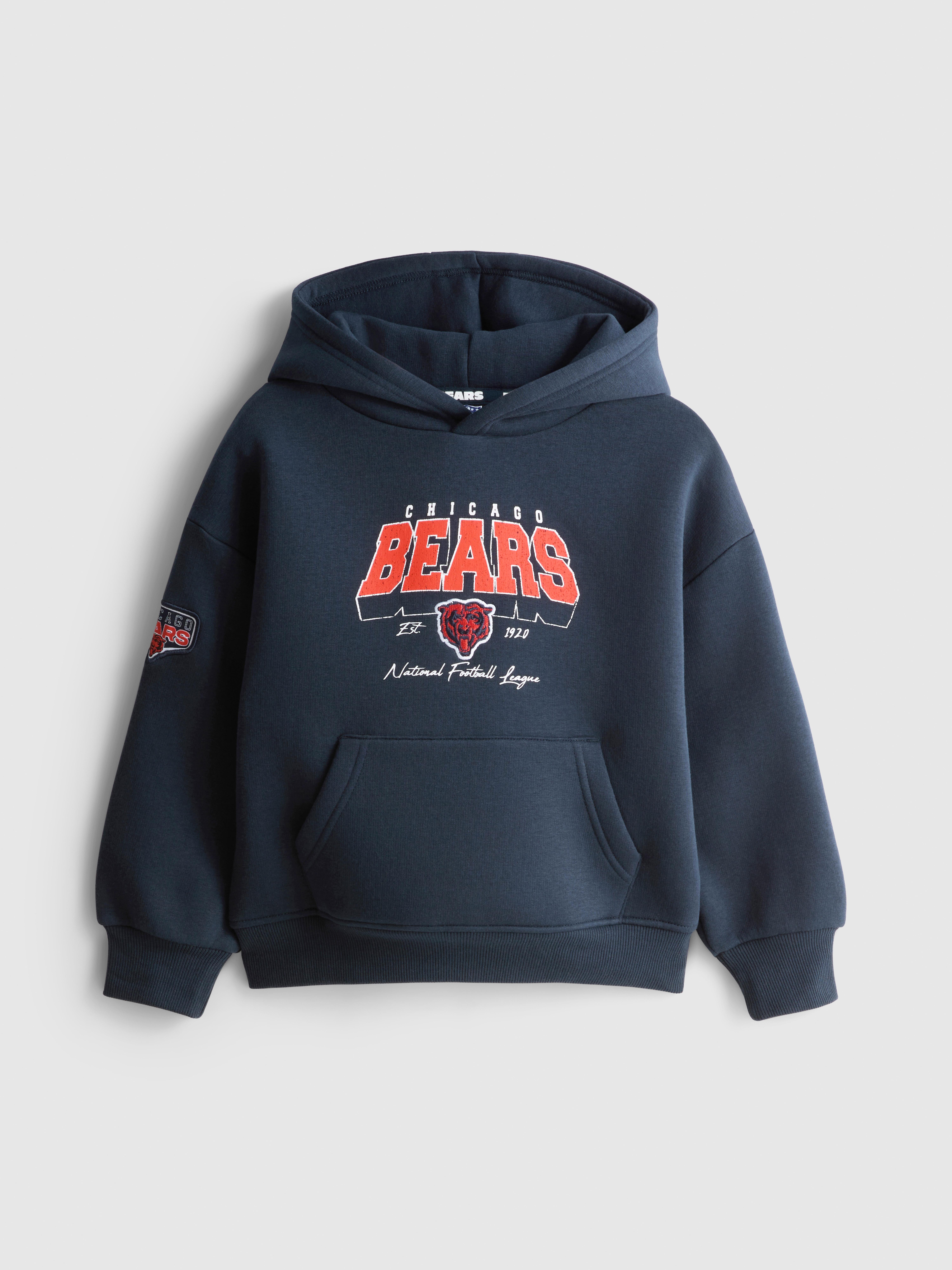 1-14yrs | NFL Chicago Bears Cotton-Rich Hoodie