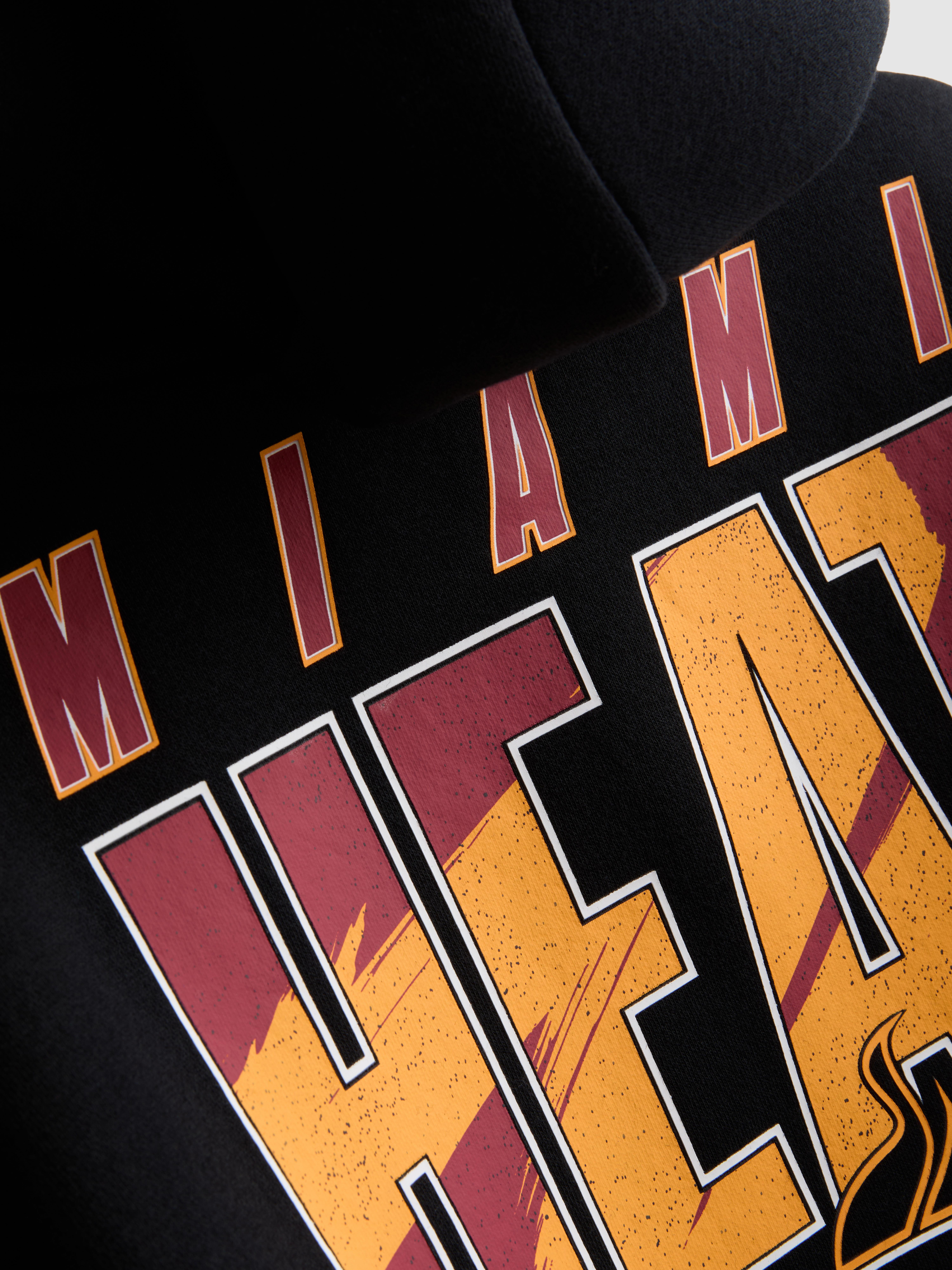 1-14yrs | NBA Miami Heat Cotton-Rich Hoodie