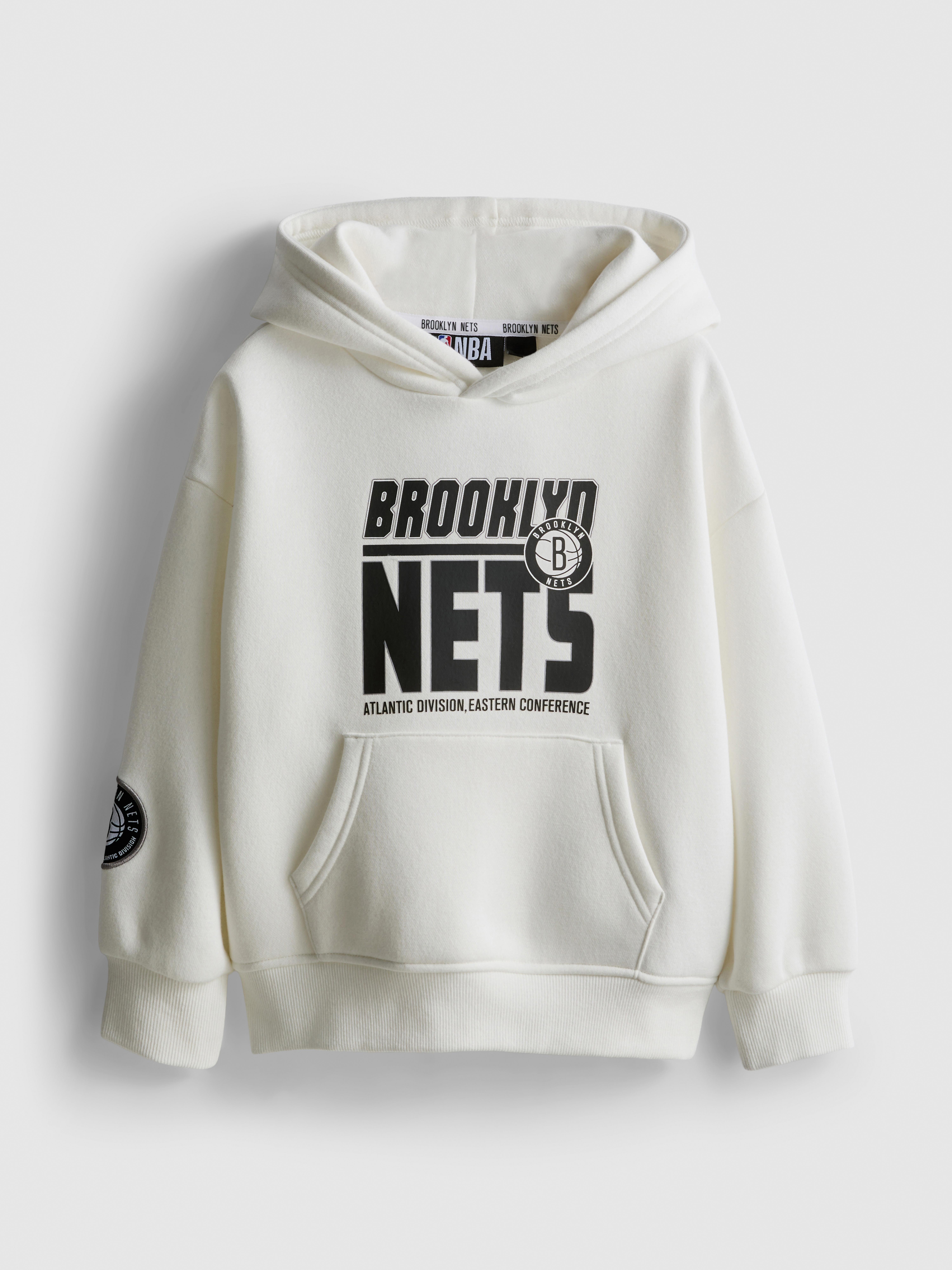 1-14yrs | NBA Brooklyn Nets Cotton-Rich Hoodie