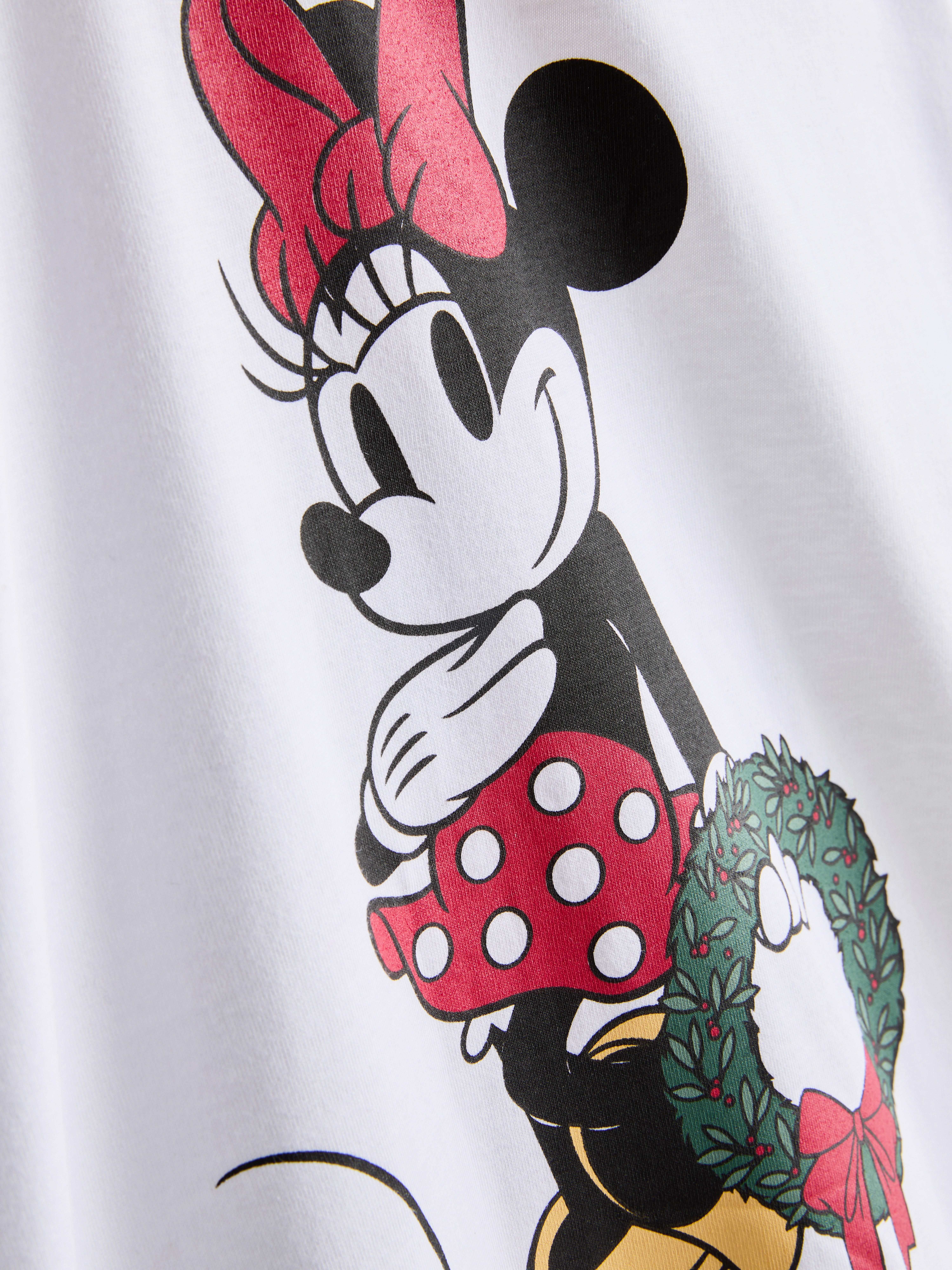 Disney's Minnie Mouse Christmas Pure Cotton Graphic Tee