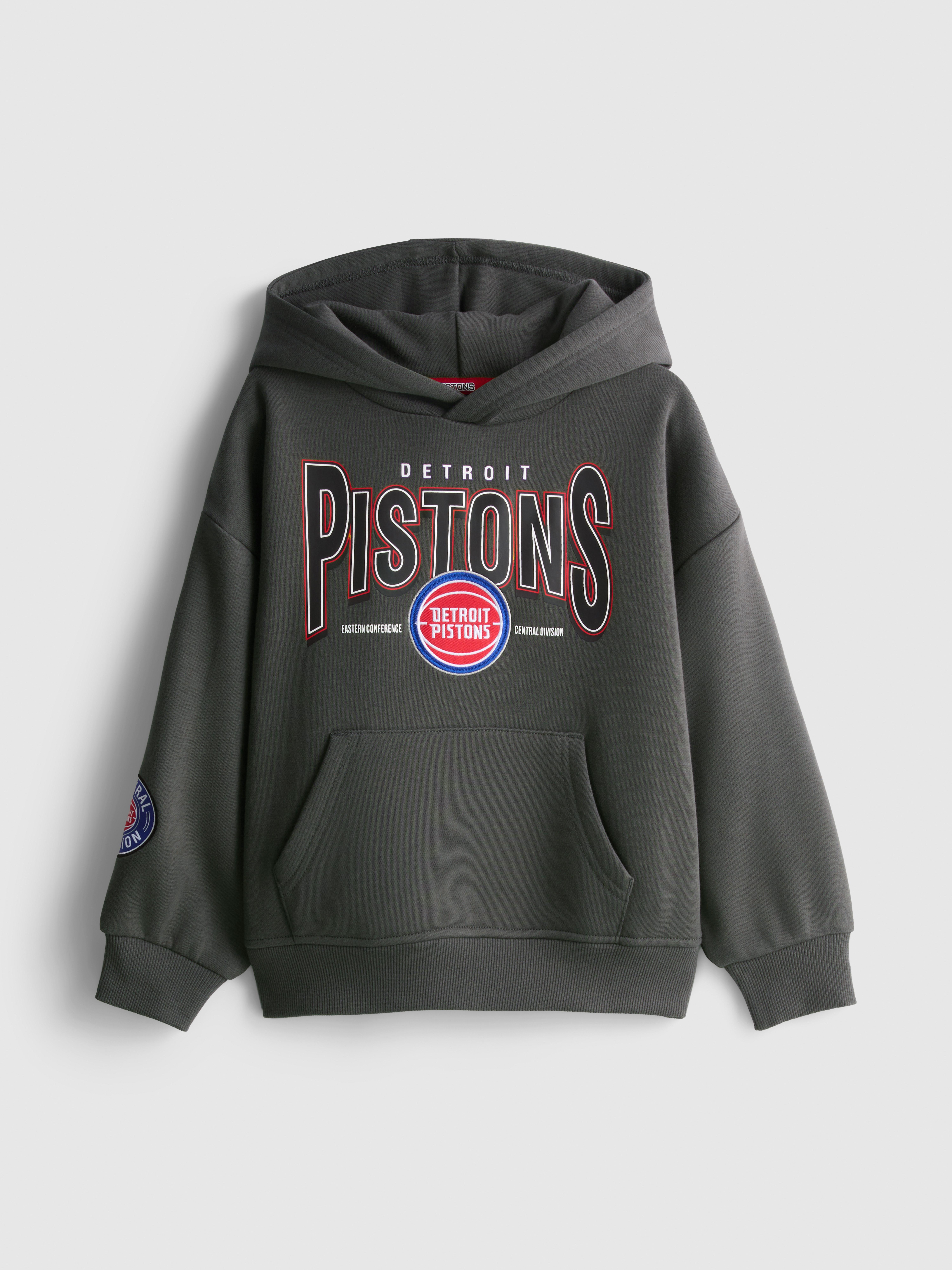 1-14yrs | NBA Detroit Pistons Cotton-Rich Hoodie