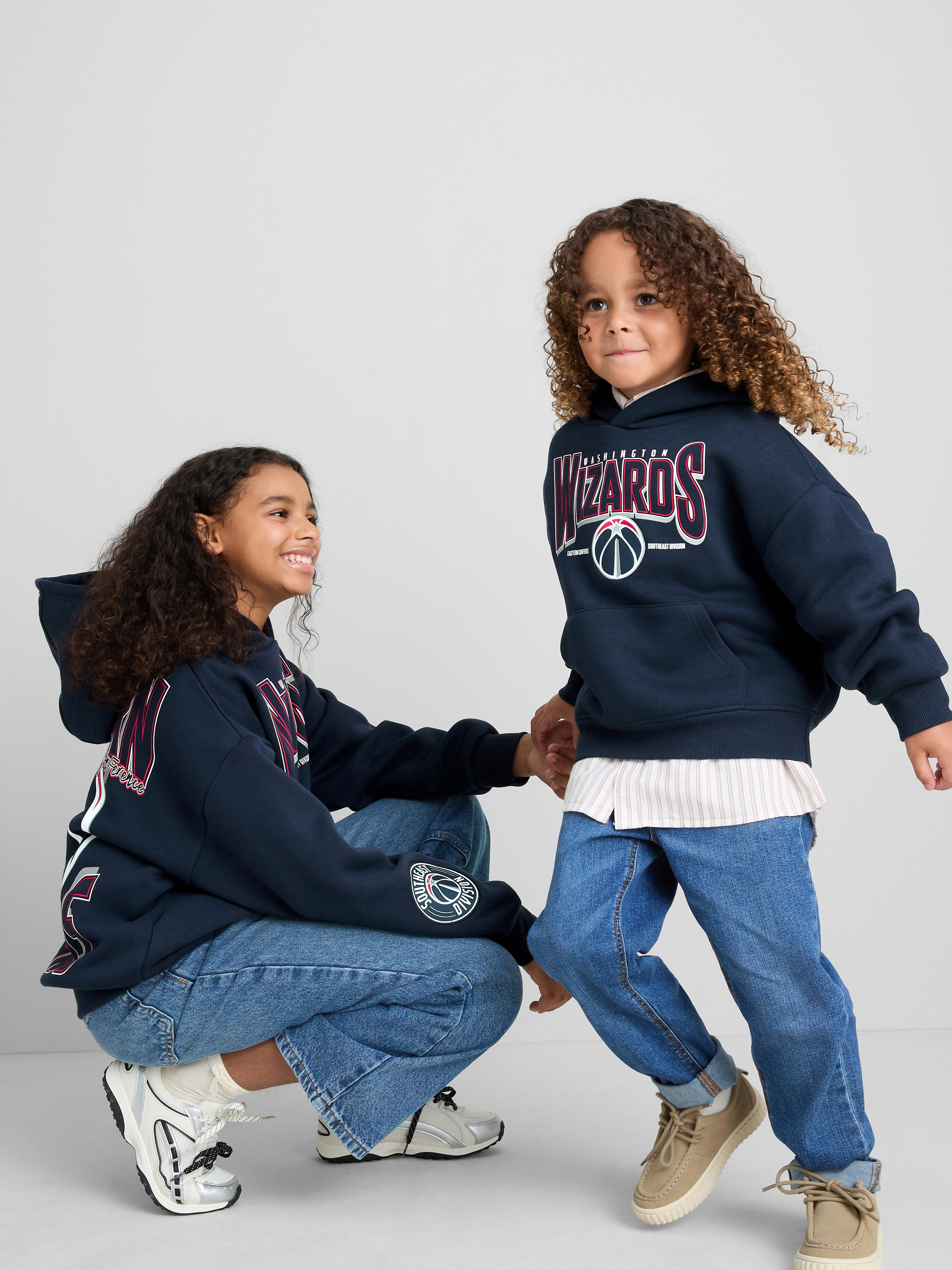 1-14yrs | NBA Washington Wizards Cotton-Rich Hoodie