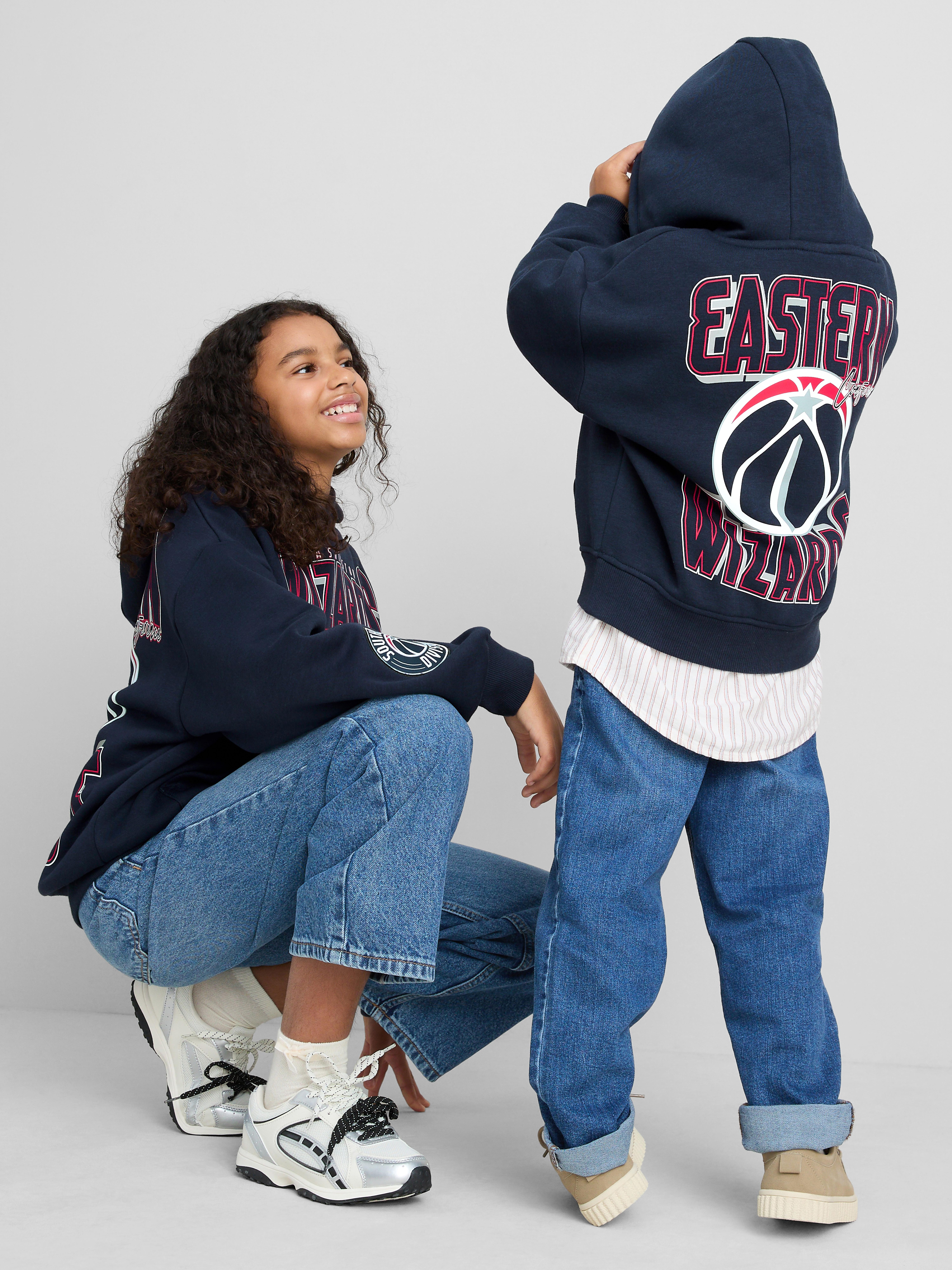 1-14yrs | NBA Washington Wizards Cotton-Rich Hoodie